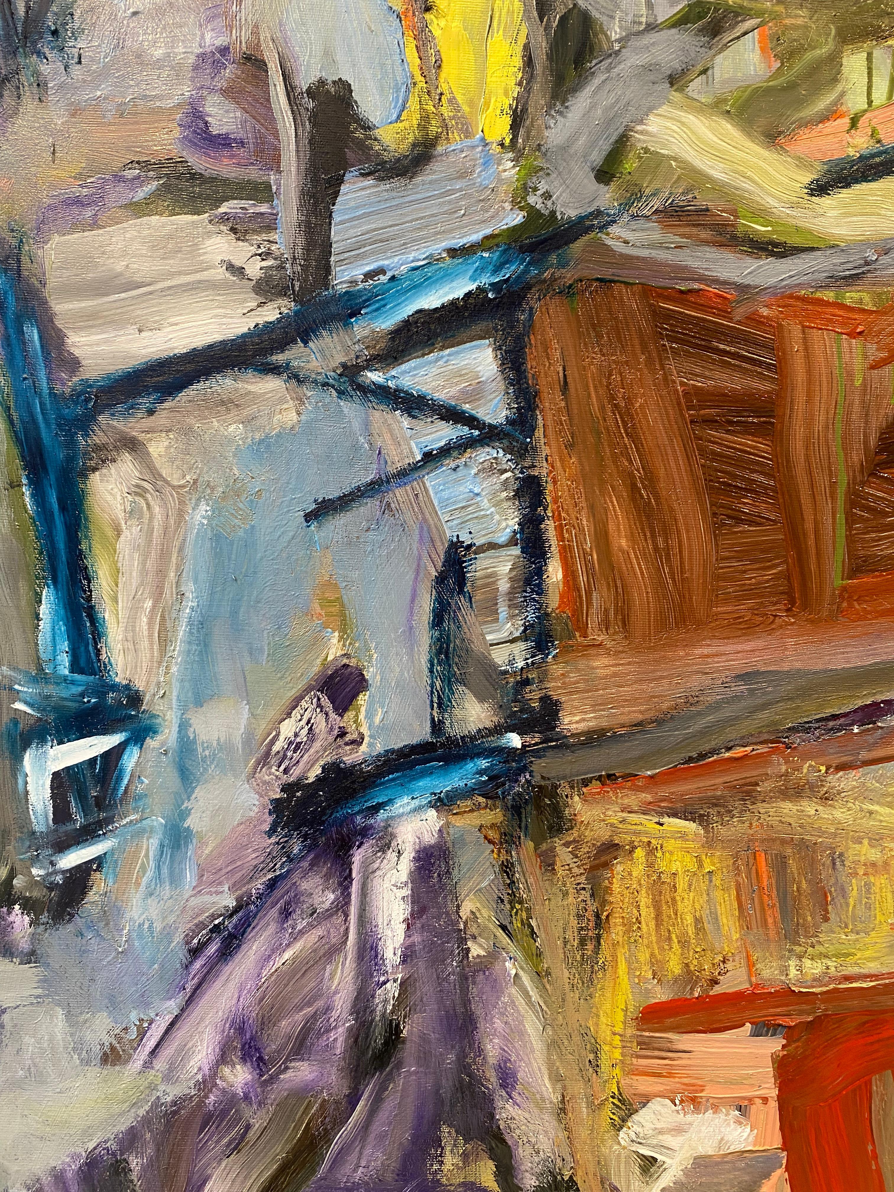 This painting is from my series titled 