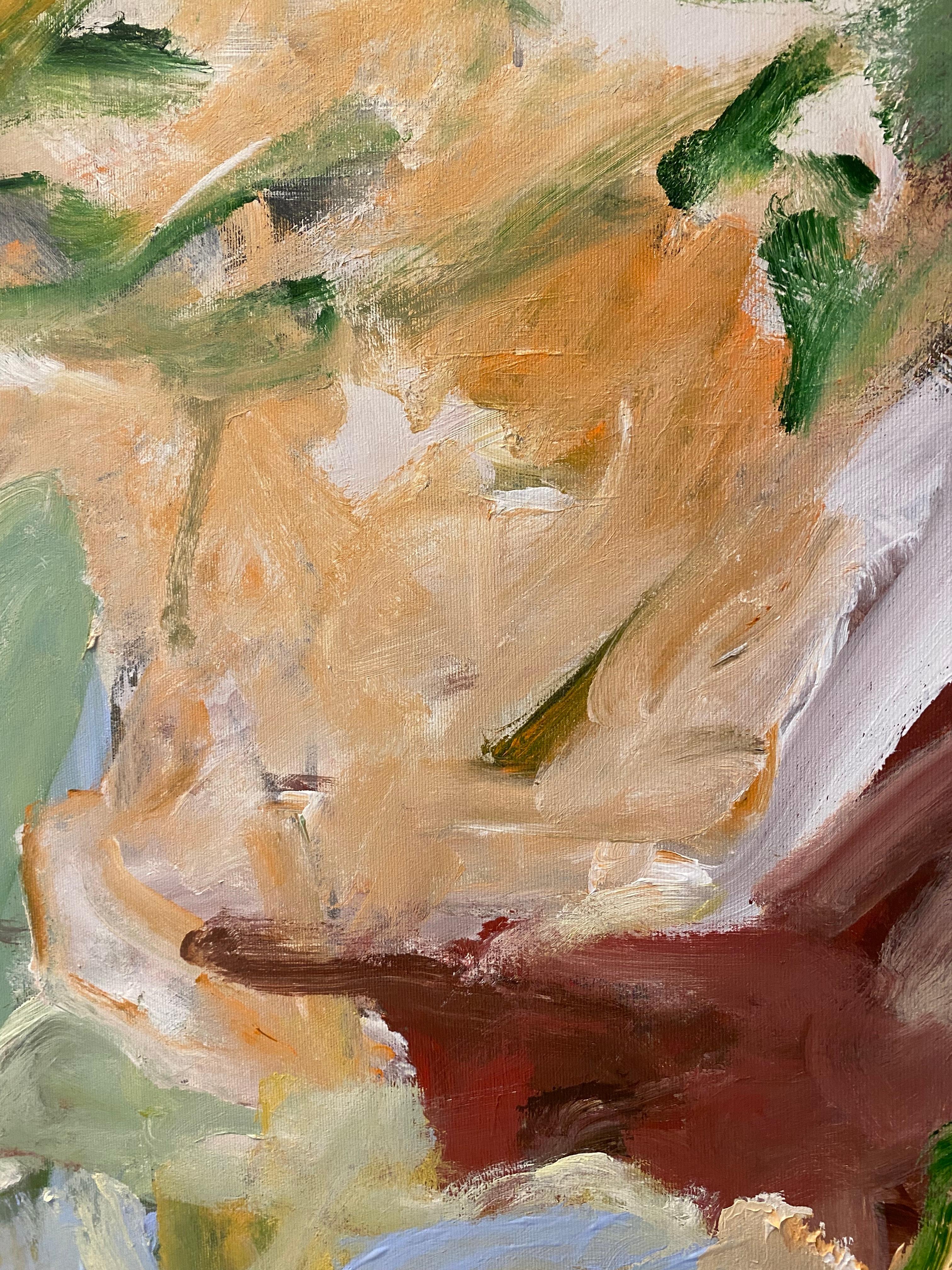 Tell Me What You Want, expressionism, gallery wrapped, water, deKooning, nature 1