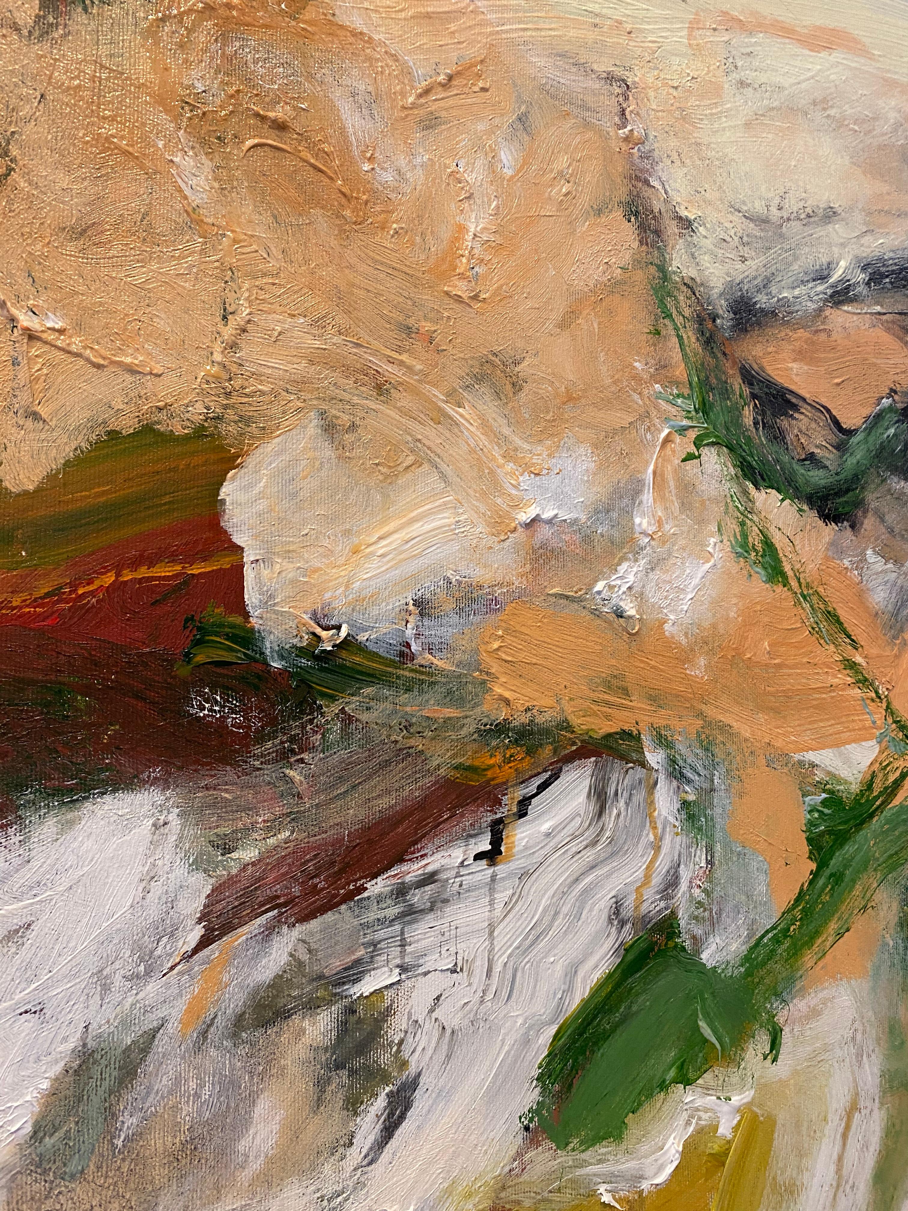 Tell Me What You Want, expressionism, gallery wrapped, water, deKooning, nature 2