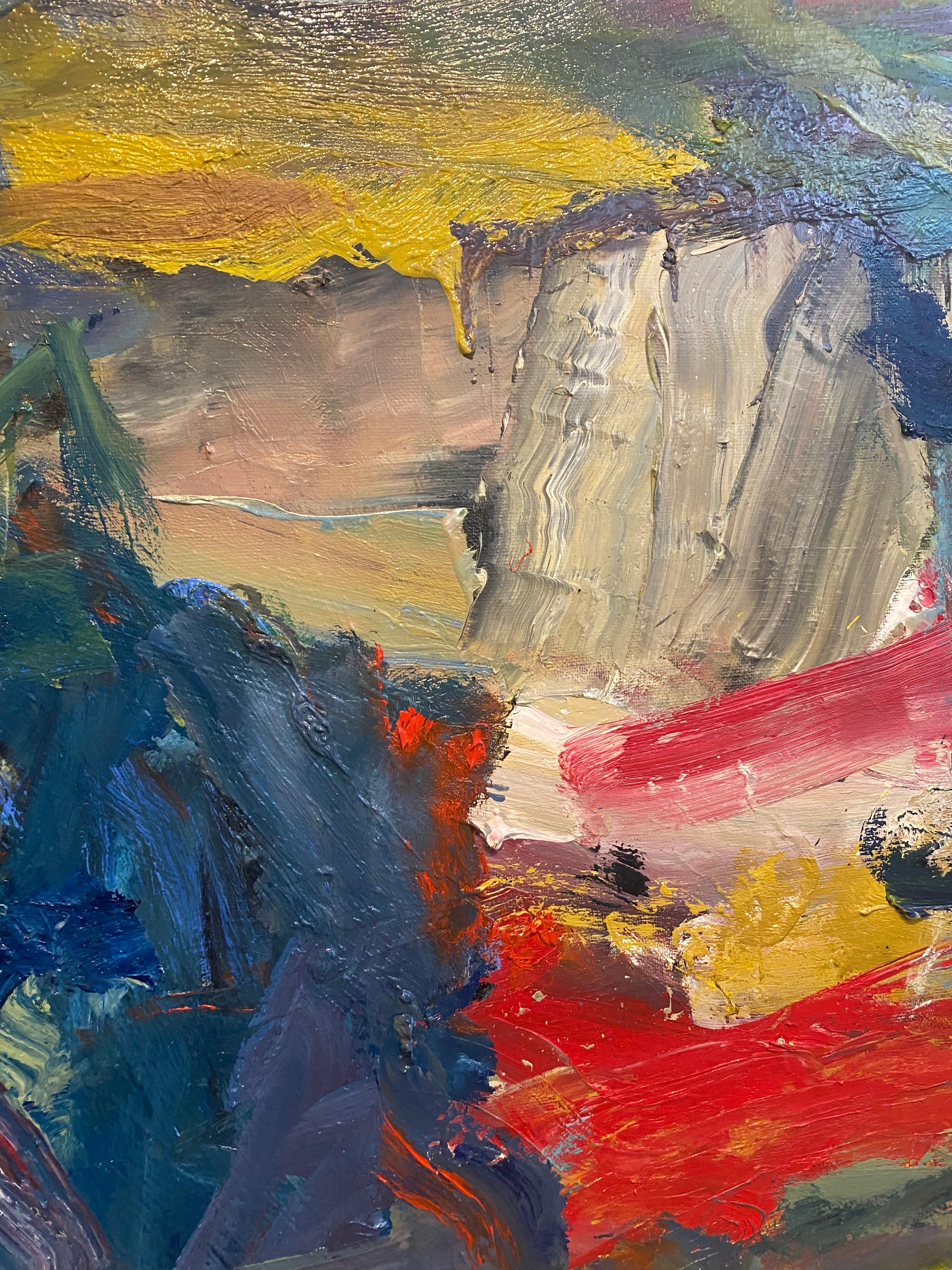 Unbekannt 2025 (Braun), Abstract Painting, von Lloyd Tabing 