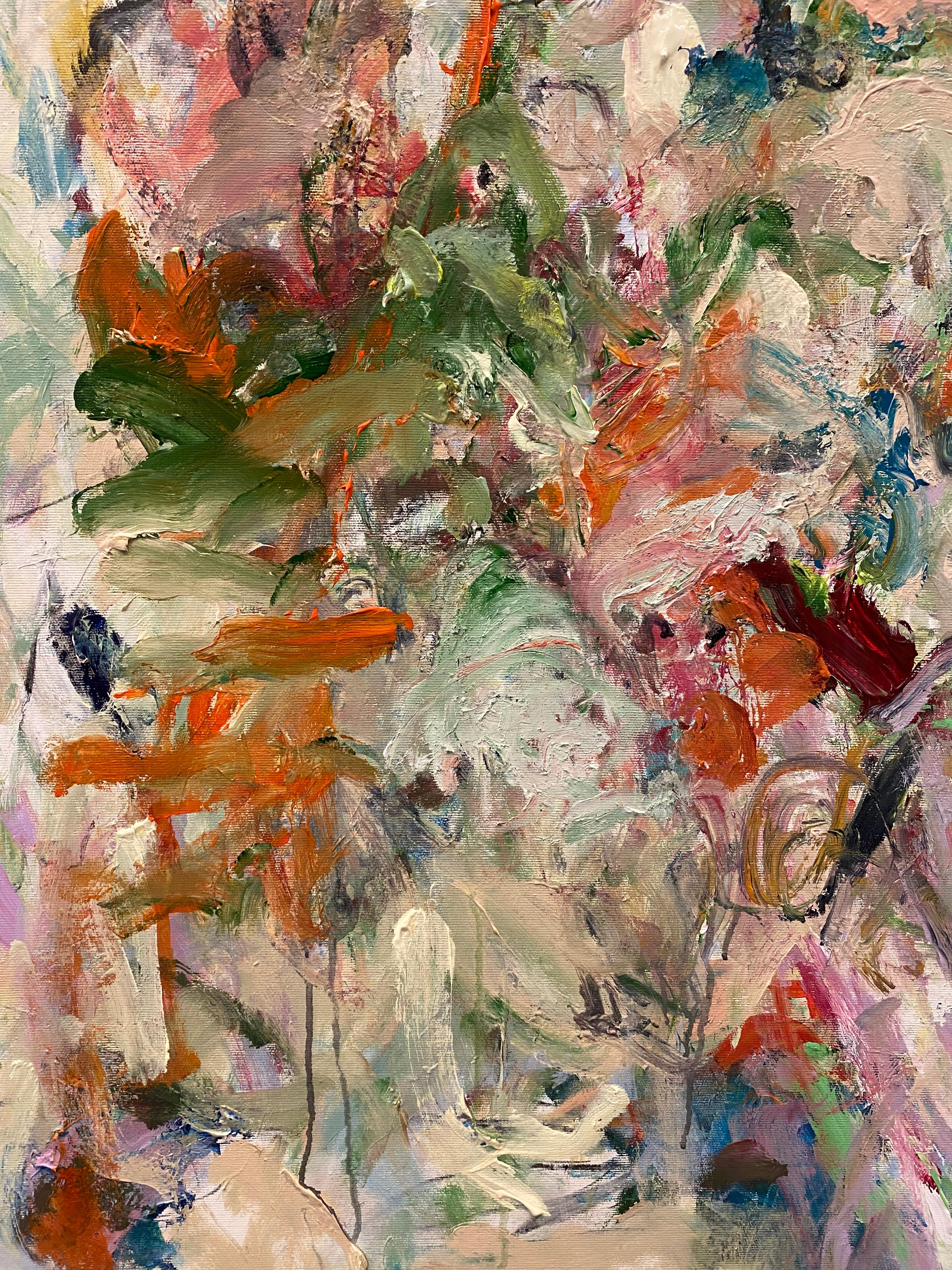 Accept Yourself Completely, Joan Mitchell, DeKooning, flowers, expressionism For Sale 5