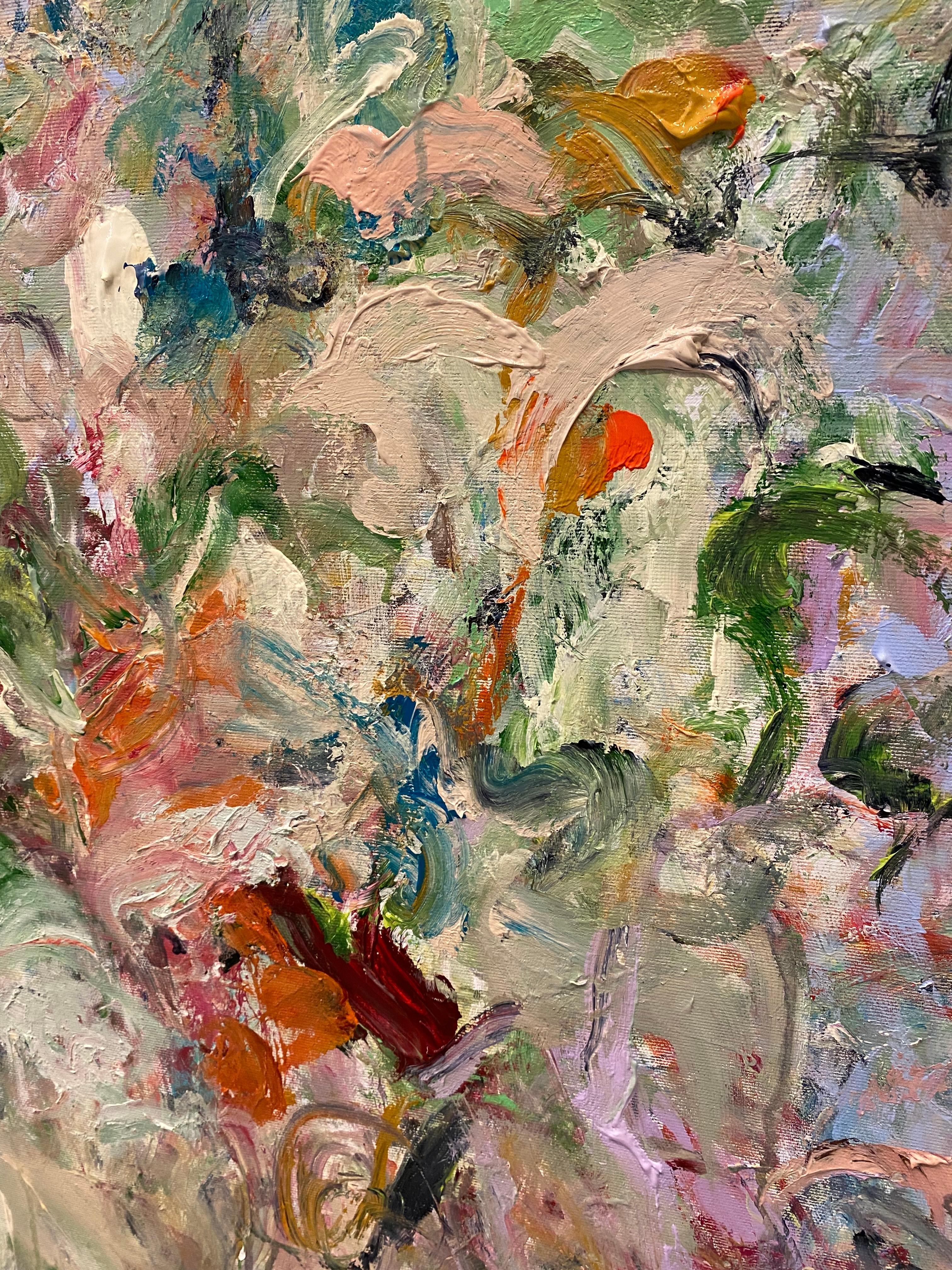 Accept Yourself Completely, Joan Mitchell, DeKooning, flowers, expressionism For Sale 6