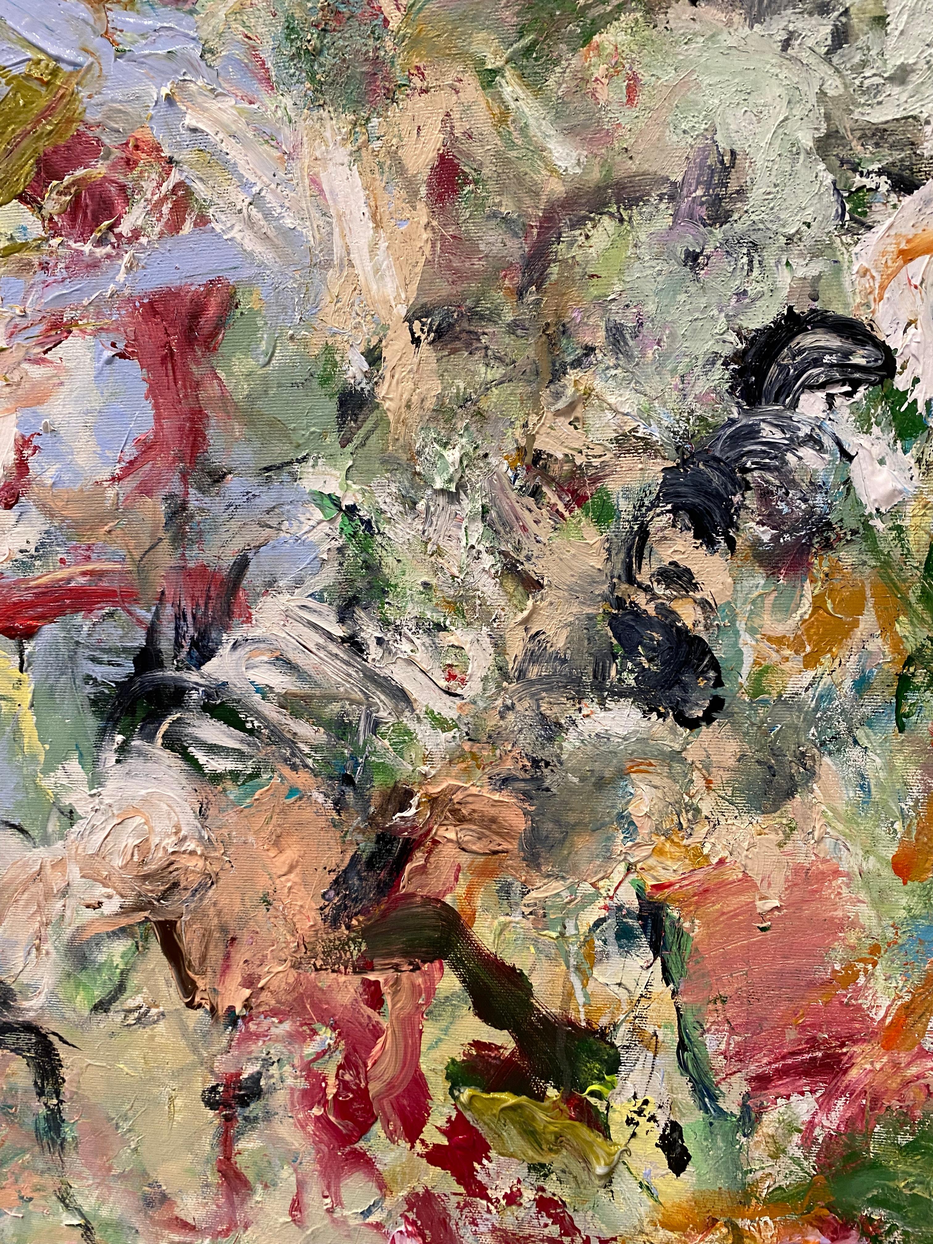 Accept Yourself Completely, Joan Mitchell, DeKooning, flowers, expressionism For Sale 3