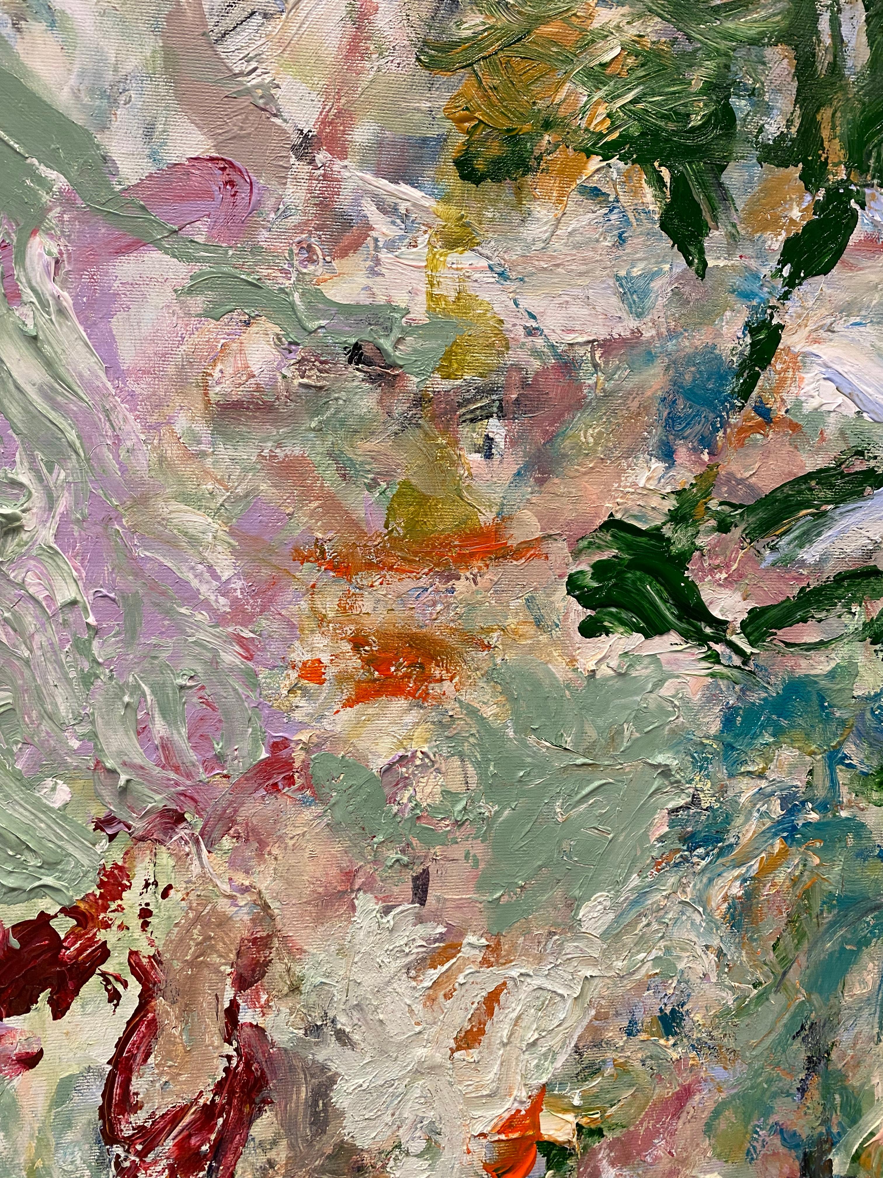 Accept Yourself Completely, Joan Mitchell, DeKooning, flowers, expressionism For Sale 4