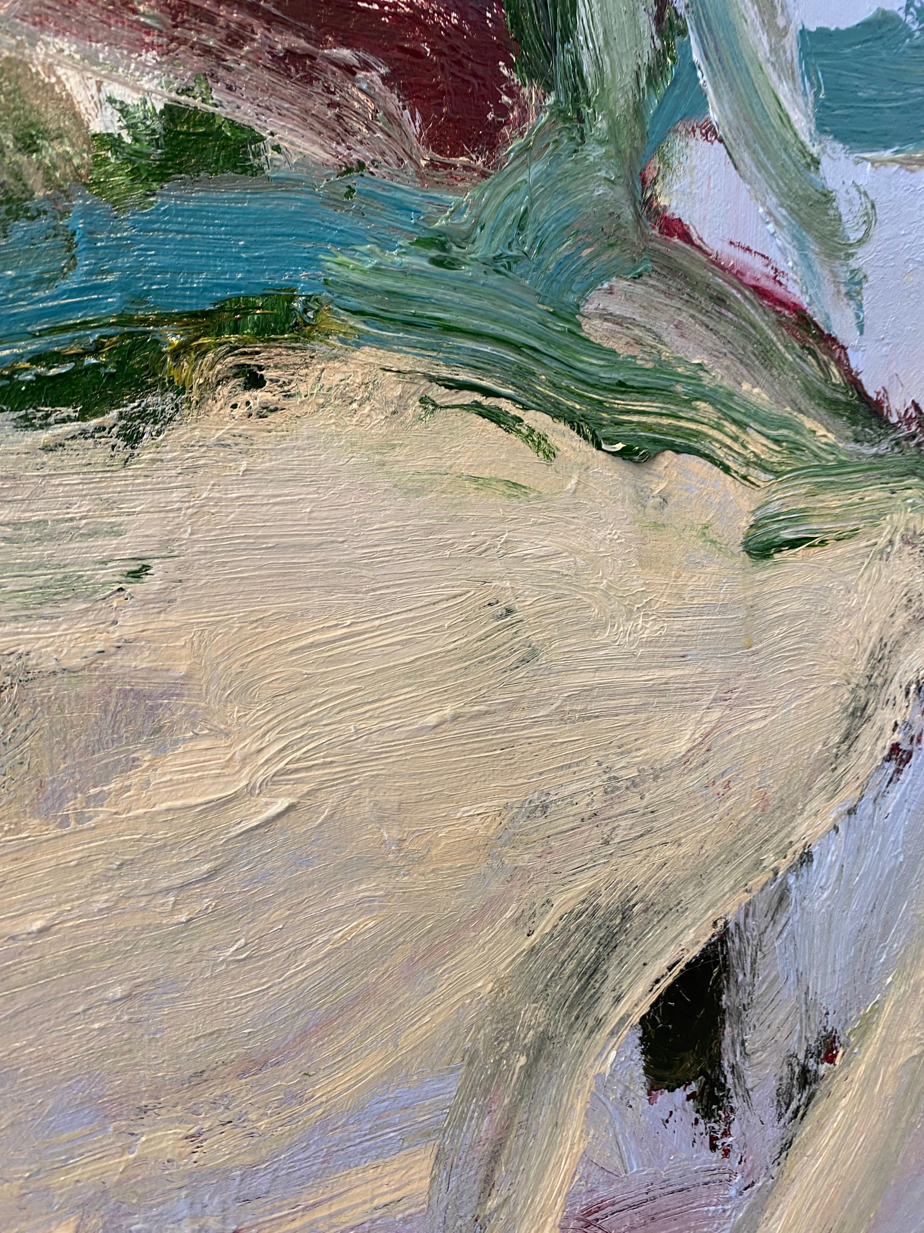 Easier Said Than Done - Abstract Painting by Lloyd Tabing