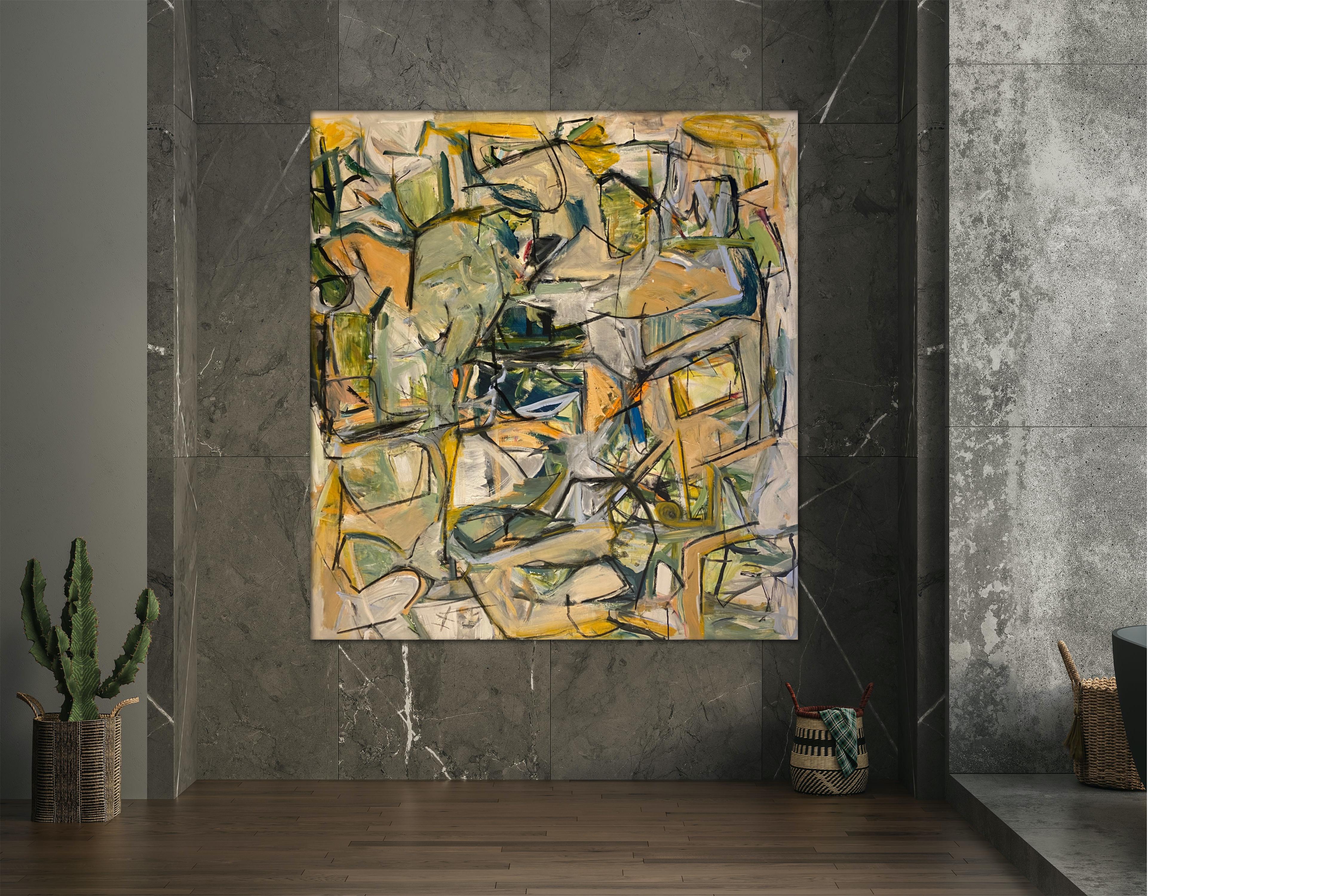 I Cry Because I Miss You - Abstract Mixed Media Art by Lloyd Tabing