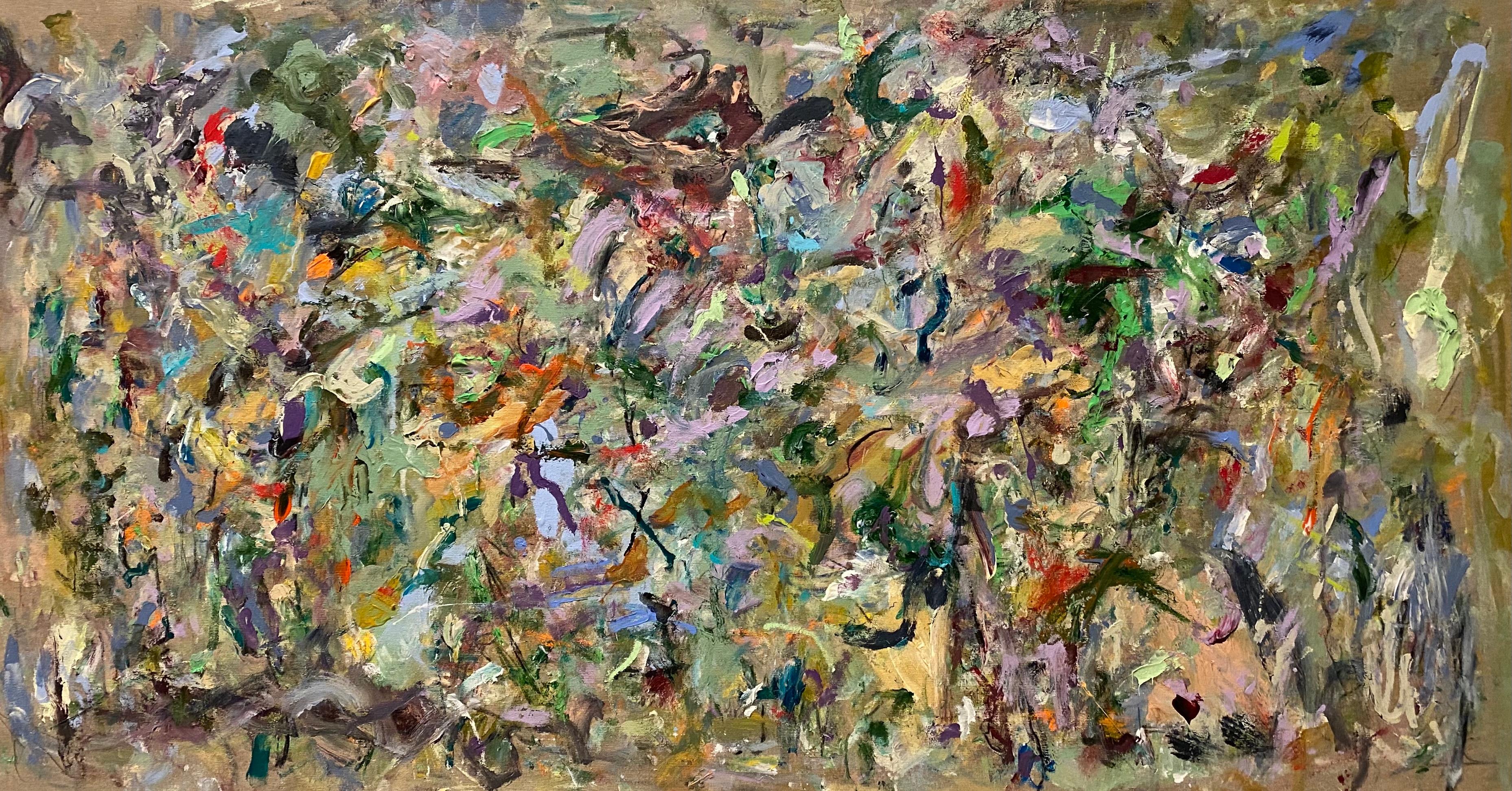 La vita non ha regole, viola, Joan Mitchell, contemporaneo, astratto, espressionismo