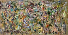 Life Has No Rules, purple, Joan Mitchell, contemporary, abstract, expressionism