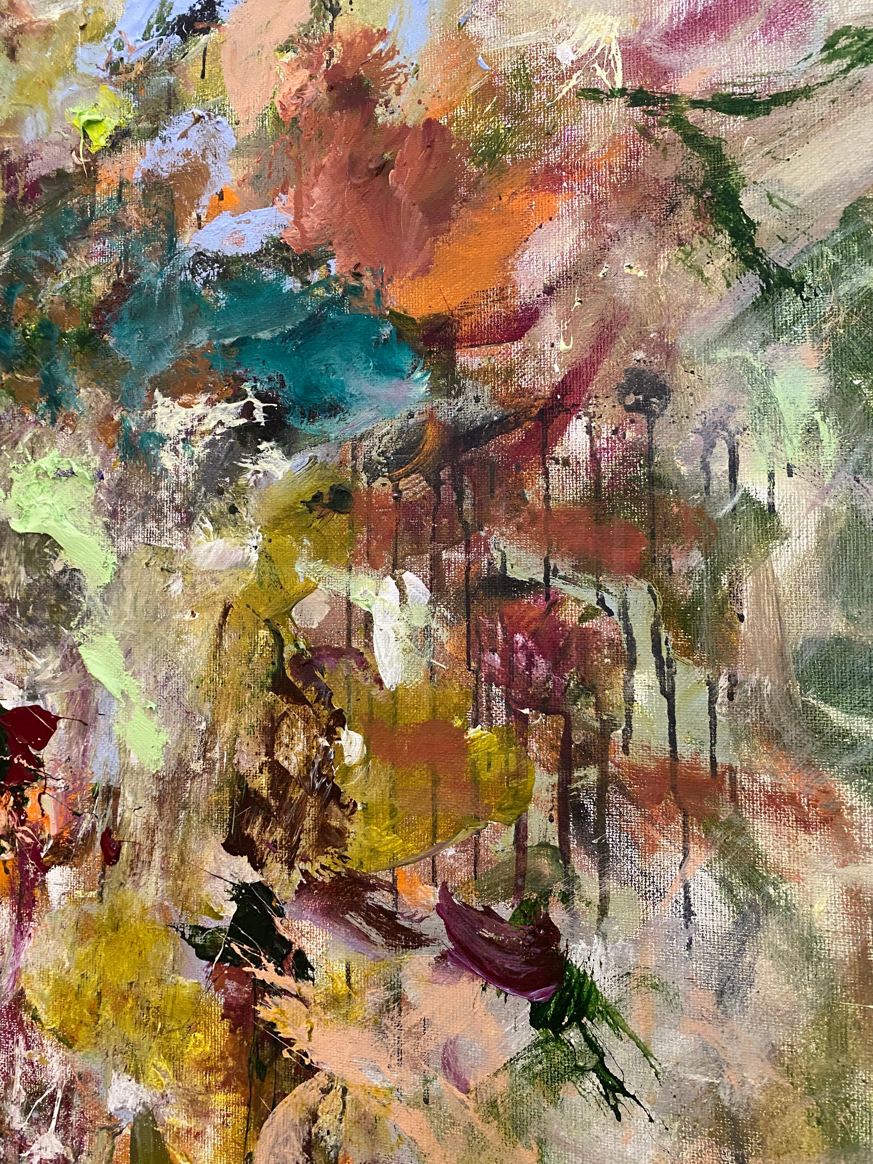 Listen To The Silence, nature, paysage, Joan Mitchell, Poons, contemporain en vente 5