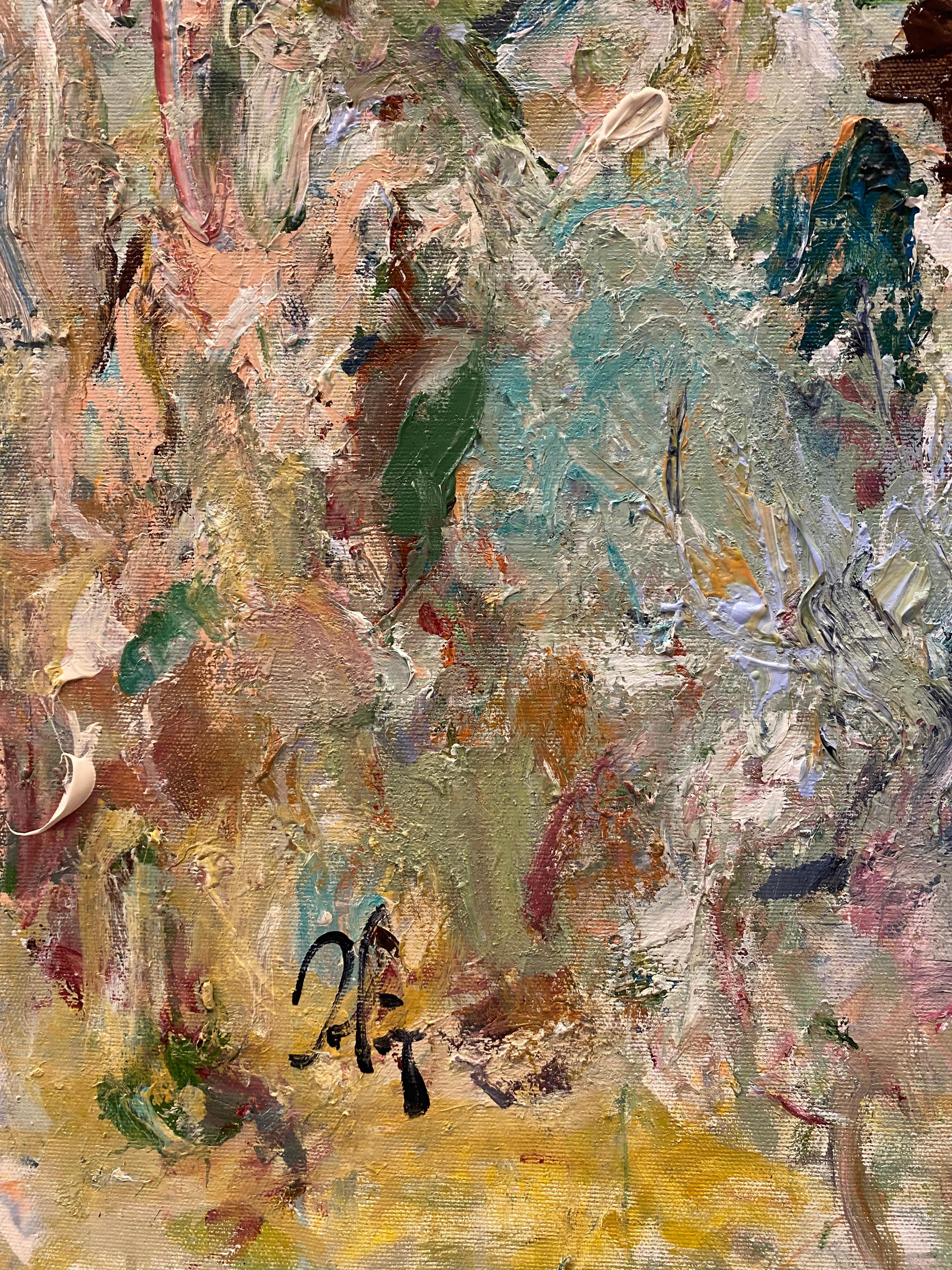 Die Dunkelheit bewußt machen, Joan Mitchell, de Kooning, Expressionismus, Farbe im Angebot 6