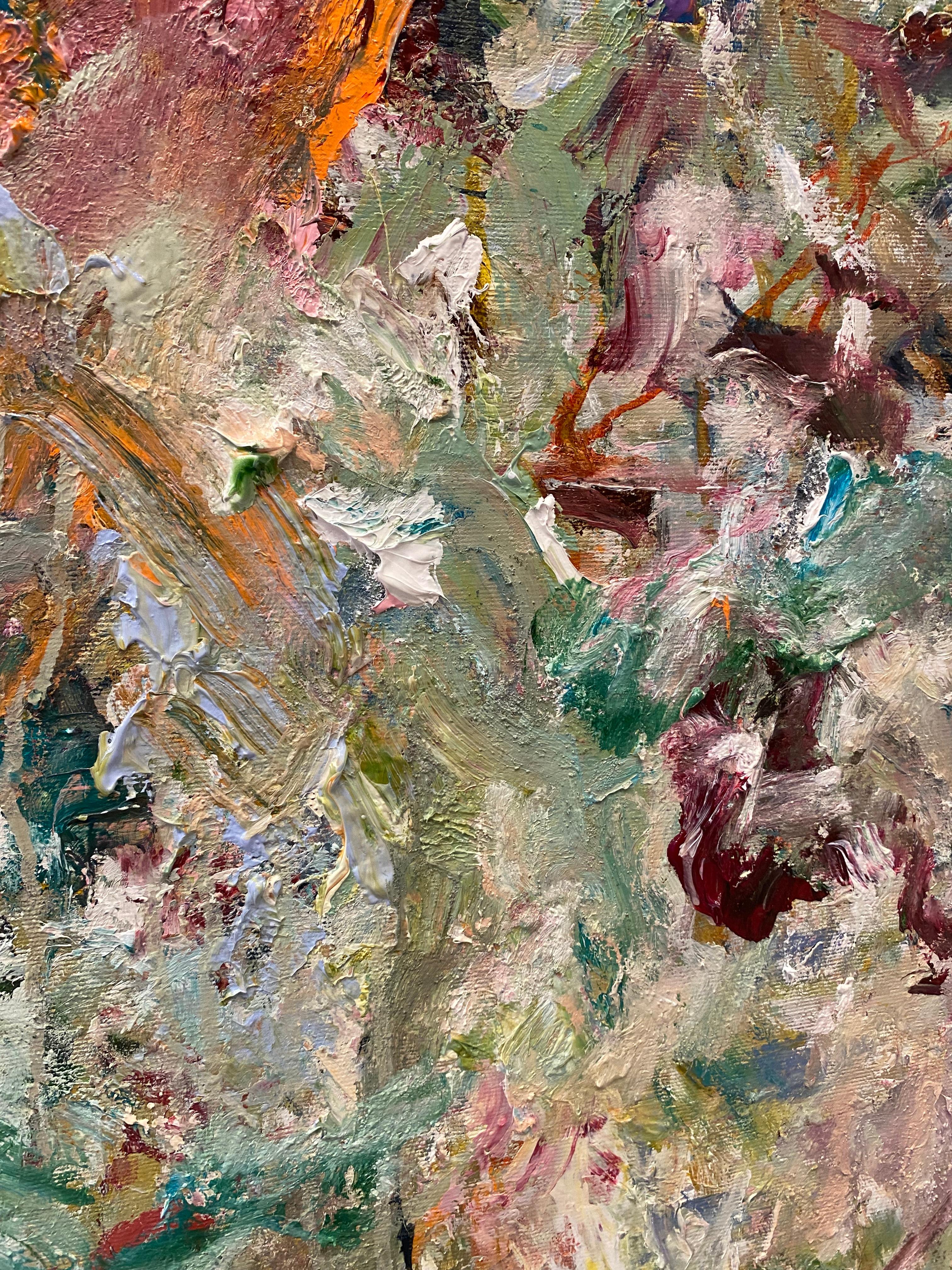 Die Dunkelheit bewußt machen, Joan Mitchell, de Kooning, Expressionismus, Farbe (Abstrakter Expressionismus), Painting, von Lloyd Tabing