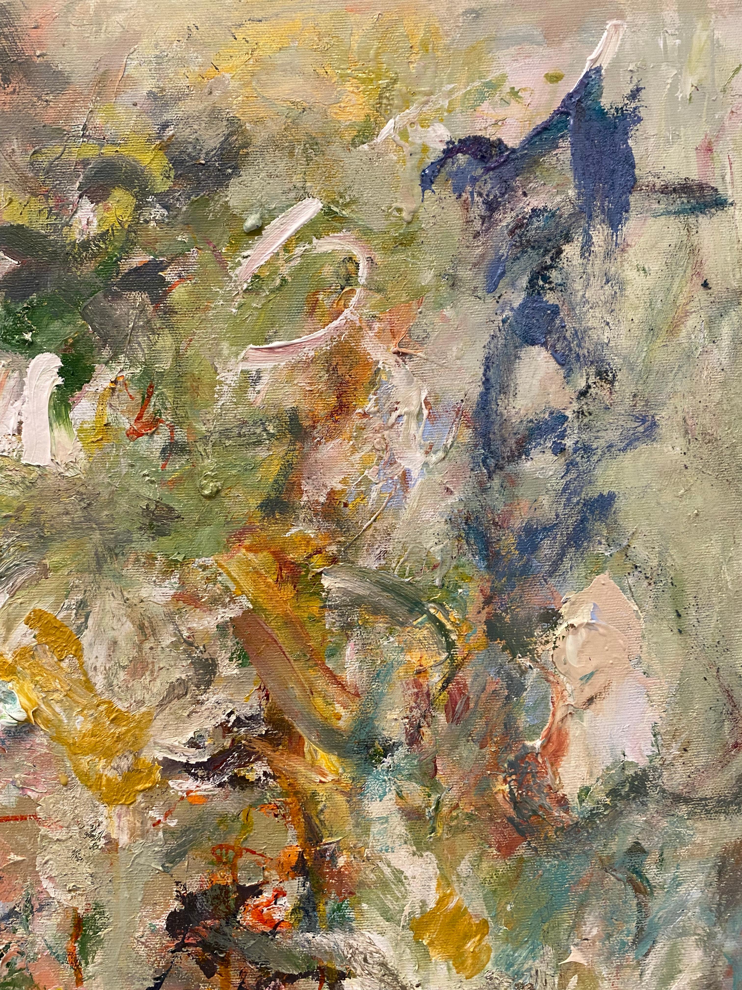 Die Dunkelheit bewußt machen, Joan Mitchell, de Kooning, Expressionismus, Farbe im Angebot 1