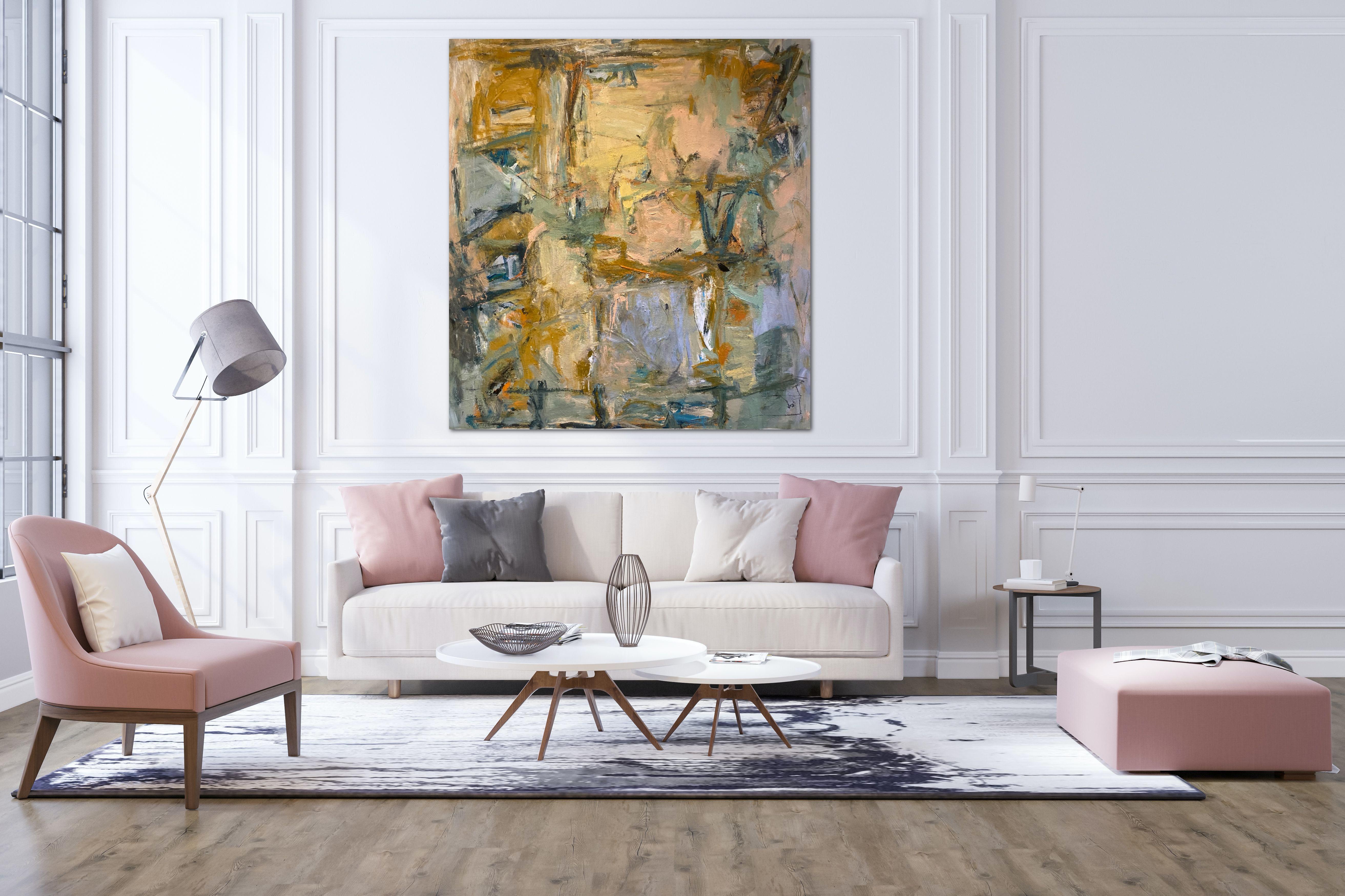 No Easy Way Out - Abstract Expressionist Mixed Media Art by Lloyd Tabing