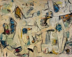 Lloyd Tabing abstract expressionism "Reflections Of A Poem" acrylic on canvas