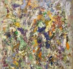 «Scripting the Void», contemporánea, acrílico, 140 cm x 140 cm, expresionismo, gran formato