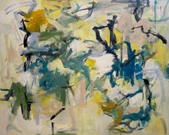 The Song Of Rain, soft, joan Mitchell, jaune, horizontal, Saito, expressionnisme