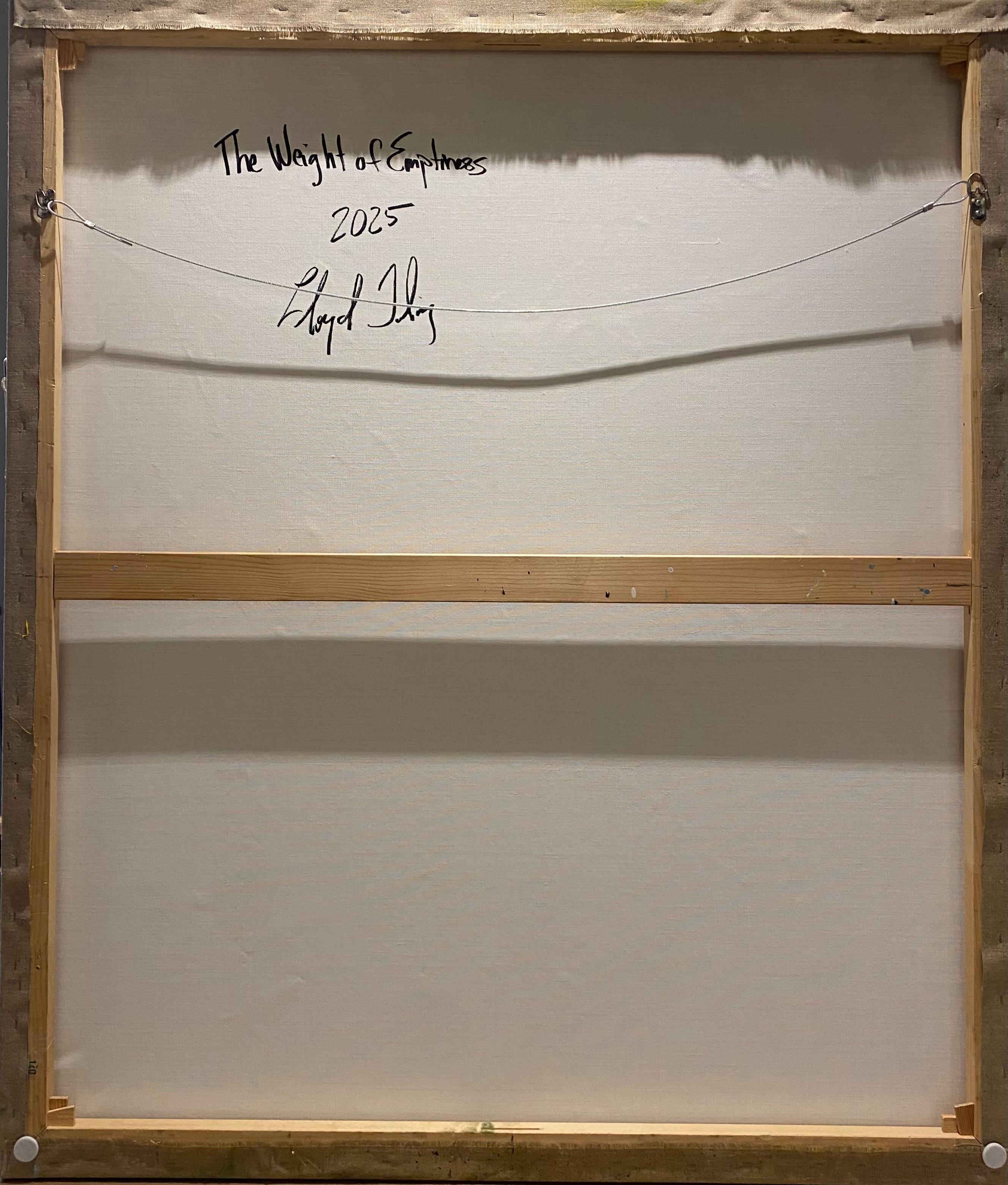 The Weight of Emptiness, raw linen, joan mitchell, de kooning, nature, Poons For Sale 7