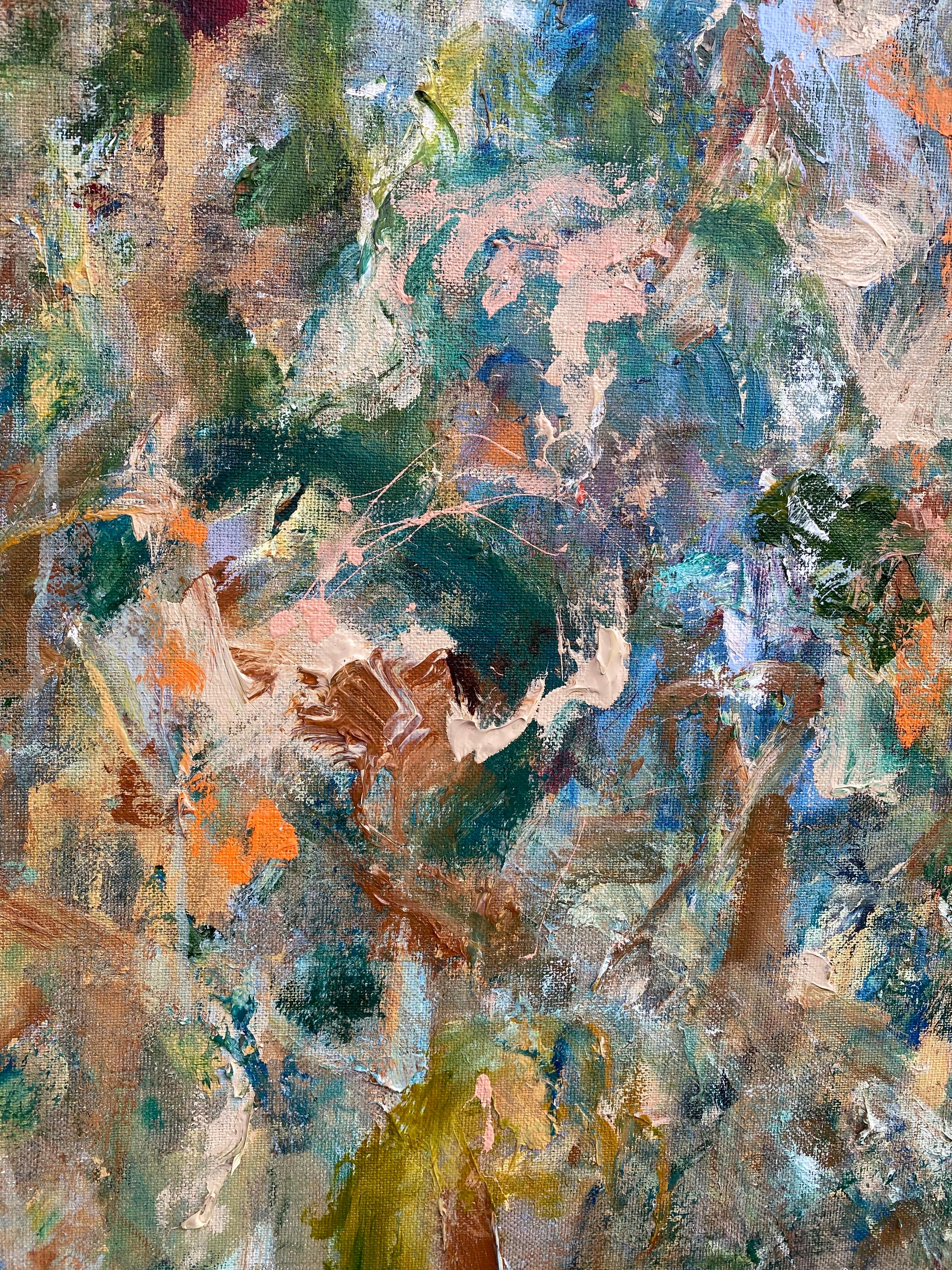 The Weight of Emptiness, raw linen, joan mitchell, de kooning, nature, Poons For Sale 2