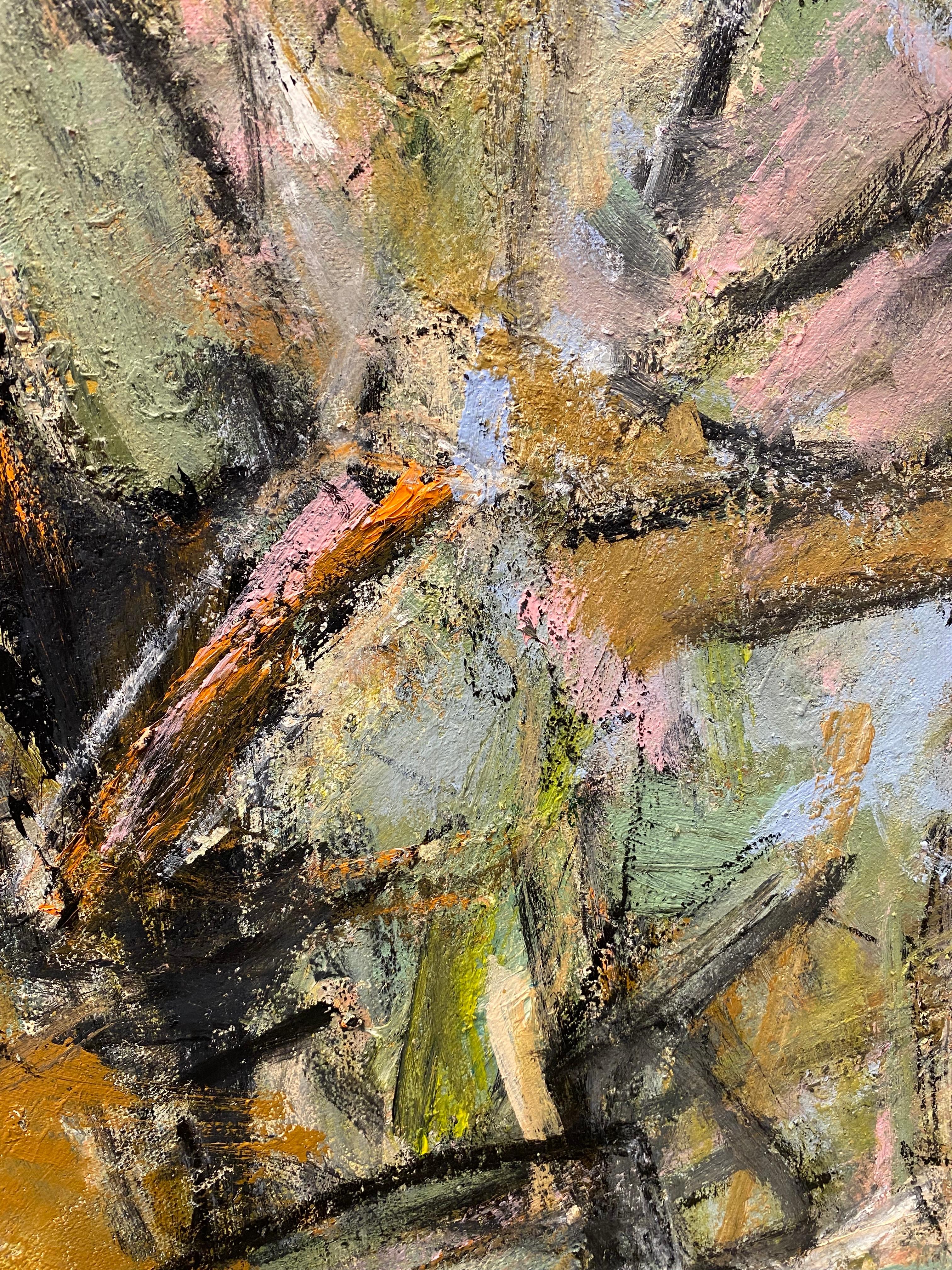 Esperando que ocurra algo - Painting Abstracto de Lloyd Tabing