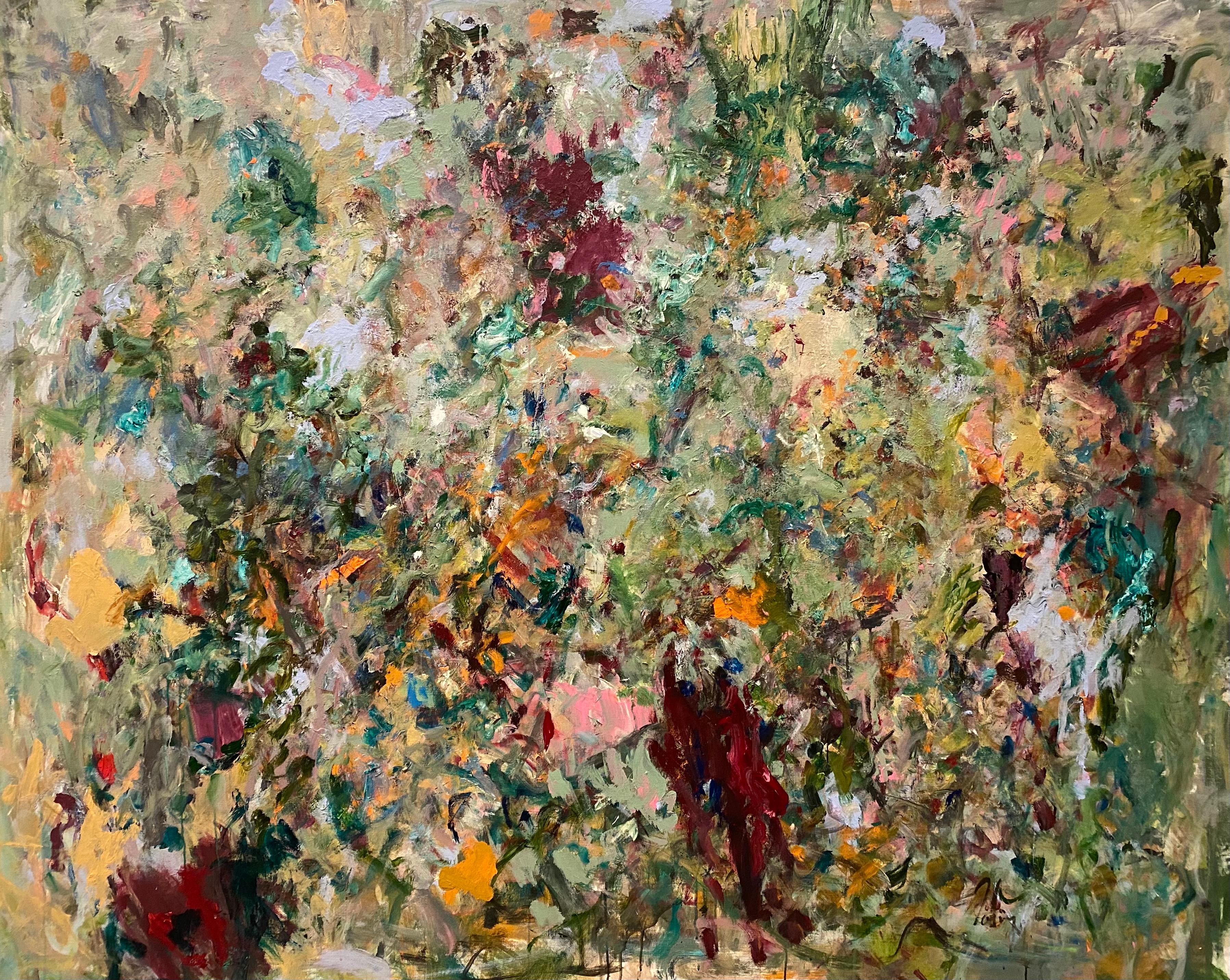 What
s Seldom Is Wonderful, Joan Mitchell, Poons, expressionism, contemporary