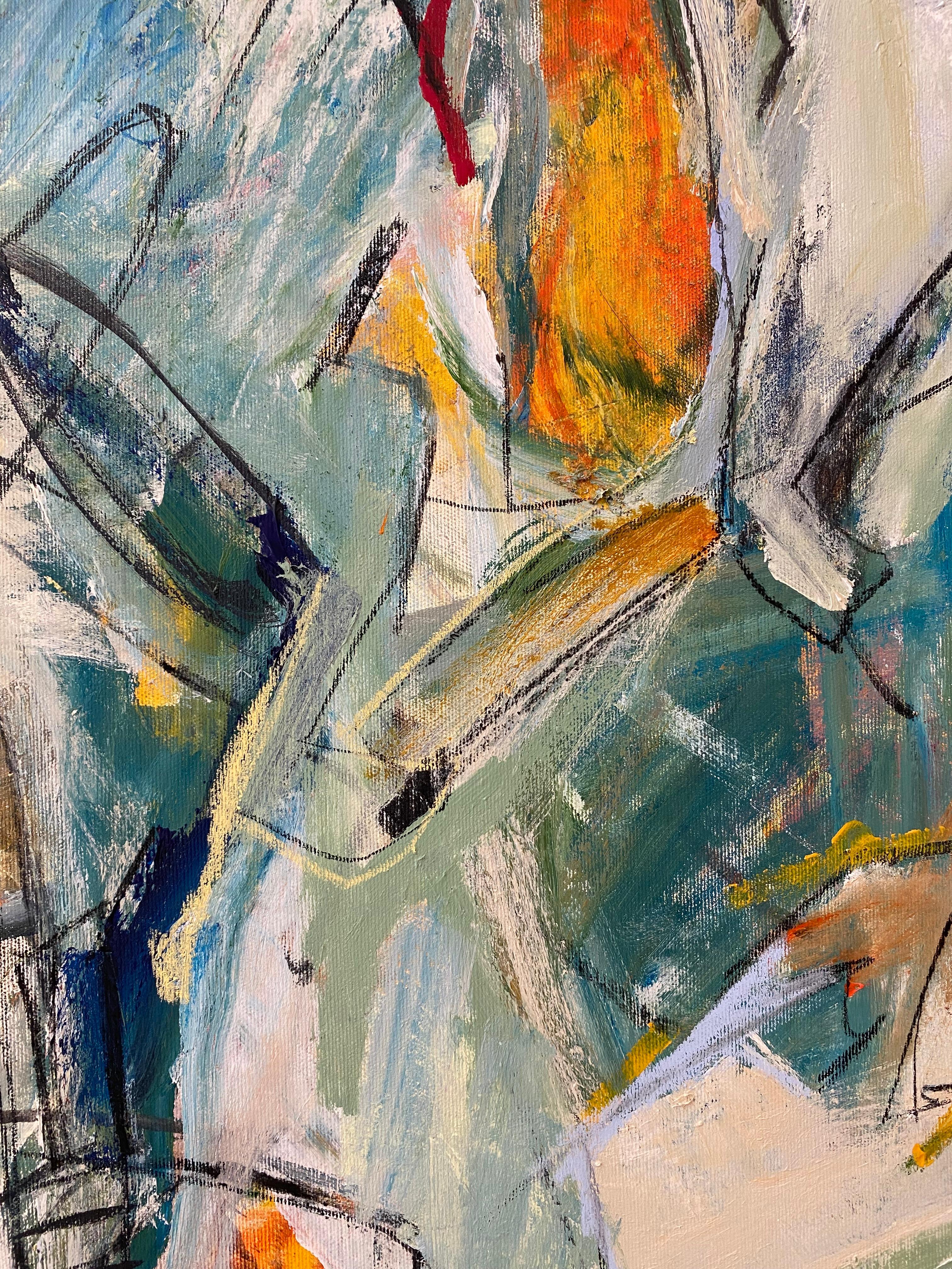 Word Of Mouth, minimalismo, contemporaneo, struttura, cubismo in vendita 1
