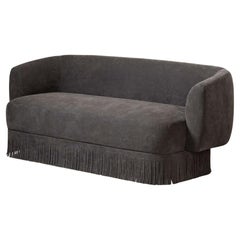 Lloyd Two-Seat Sofa with Fringes by Glenn Sestig x Giobagnara