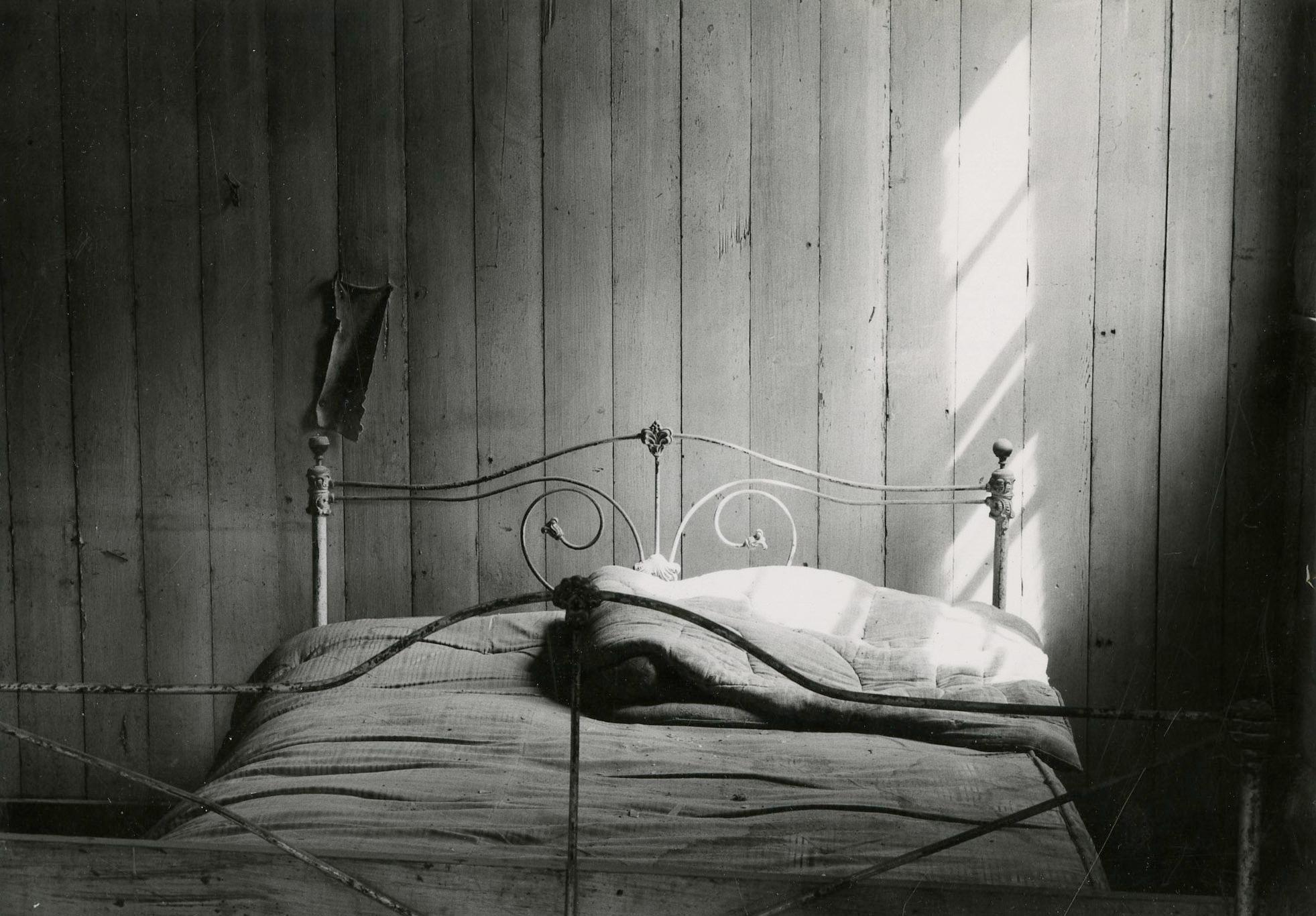 Lloyd Ullberg Black and White Photograph - Untitled (Brothel Bedroom, Brodie, CA)