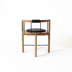 Lloyd Vanity and Desk Low Back Arm Chair by Crump and Kwash