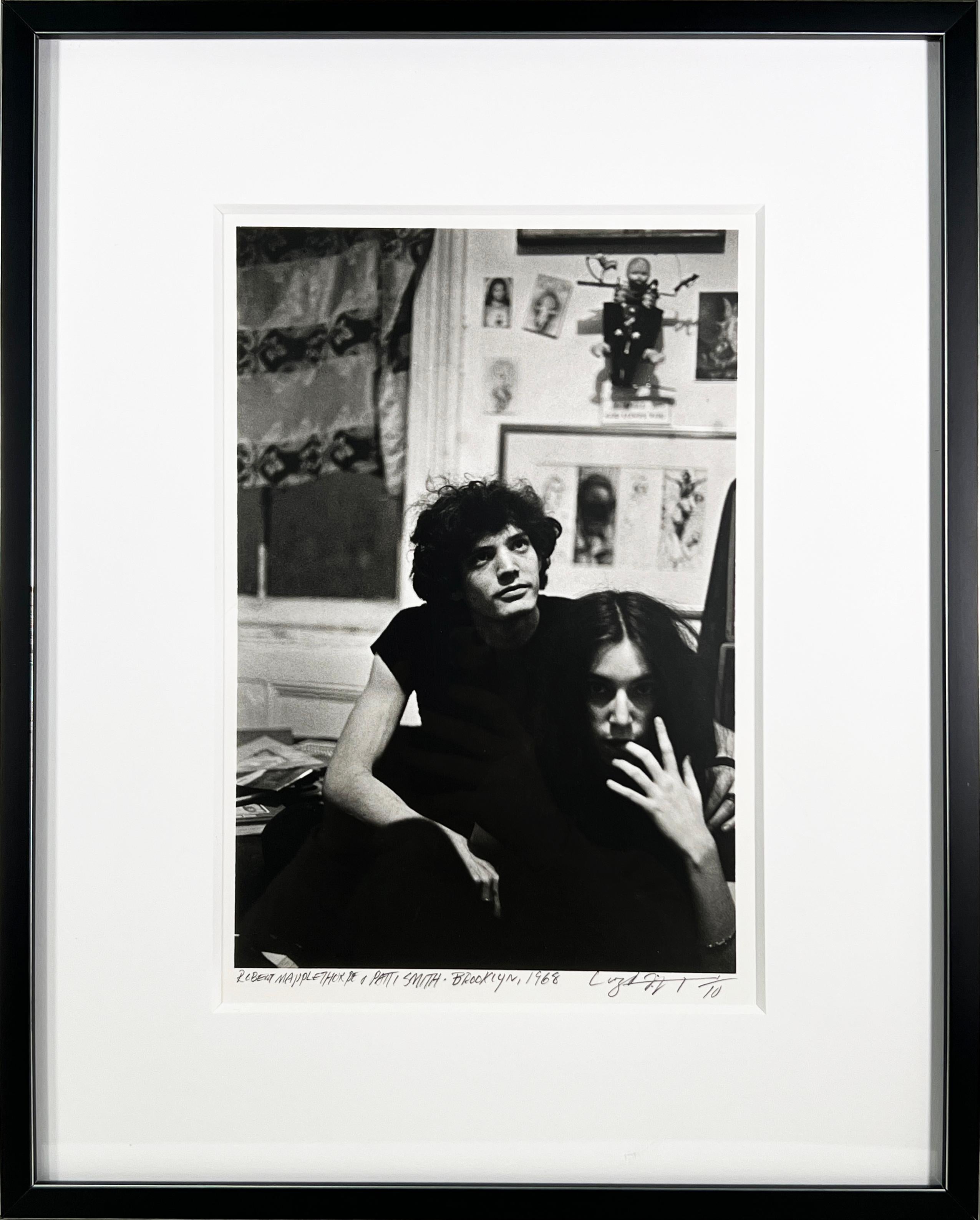 Patti Smith and Robert Mapplethorpe in Brooklyn