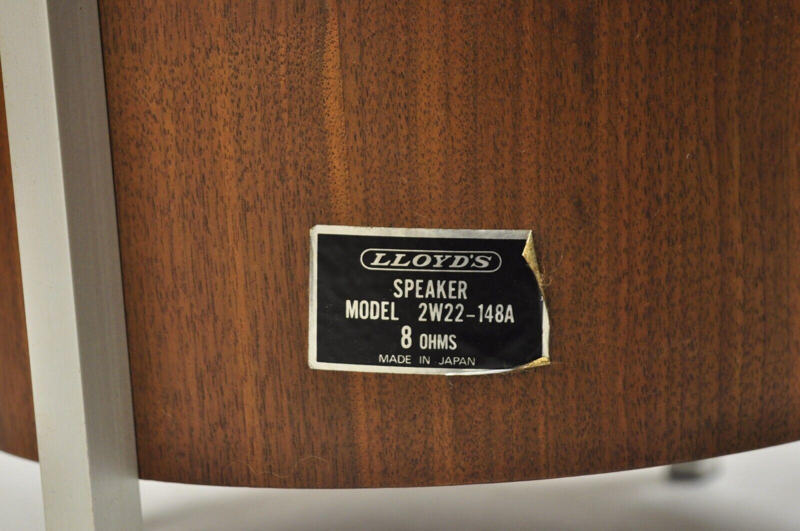 vintage round speakers