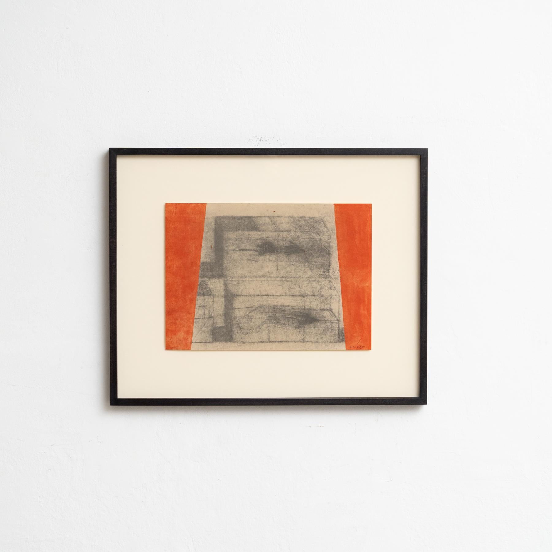 Lithographie von LLuis LLeo.
Gerahmt Limitierte Auflage, mit Bleistift nummeriert und im Stein signiert.
Gedruckt von Poligrafa Barcelona im Jahr 1999 für Galeria d'arte contemporaneo.

In gutem Originalzustand.

