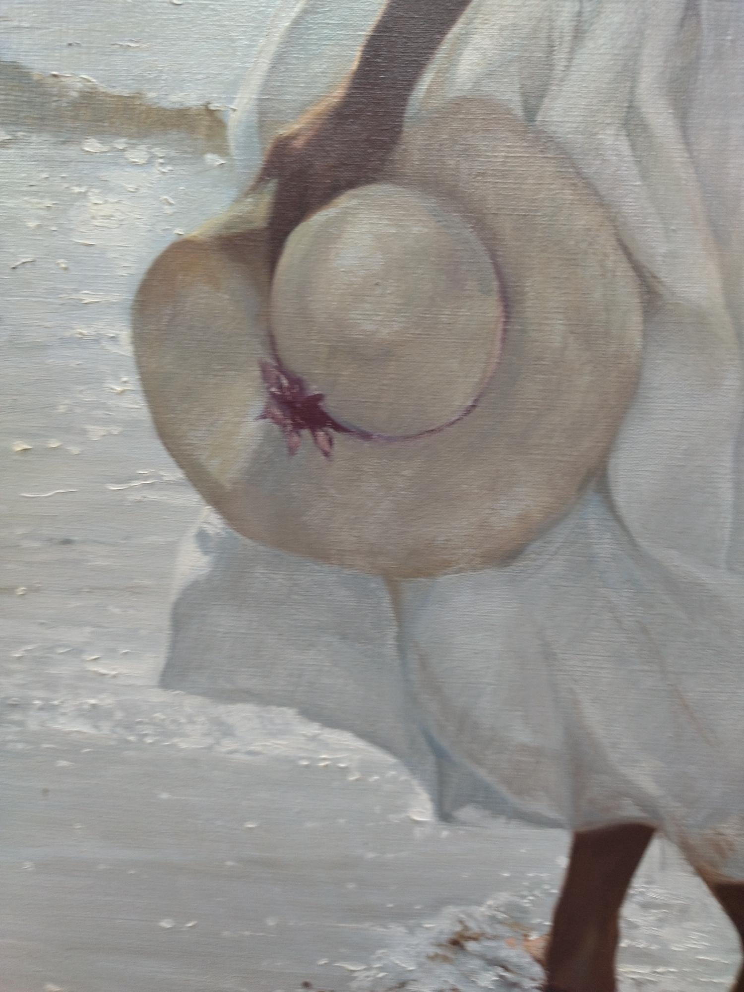 LLuis Ribas   Mediterráneo    pintura original - Figurative Painting Gris de Lluis Ribas