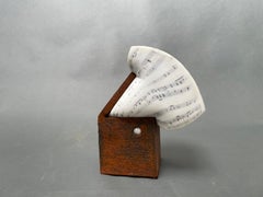 Spieldose: Blowin' in the Wind - 21. Jahrhundert, zeitgenössische, abstrakte Skulptur