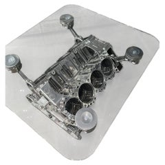 LMP1 Le Mans Racing Engine Block Coffee Table Motorsport Art Sculpture