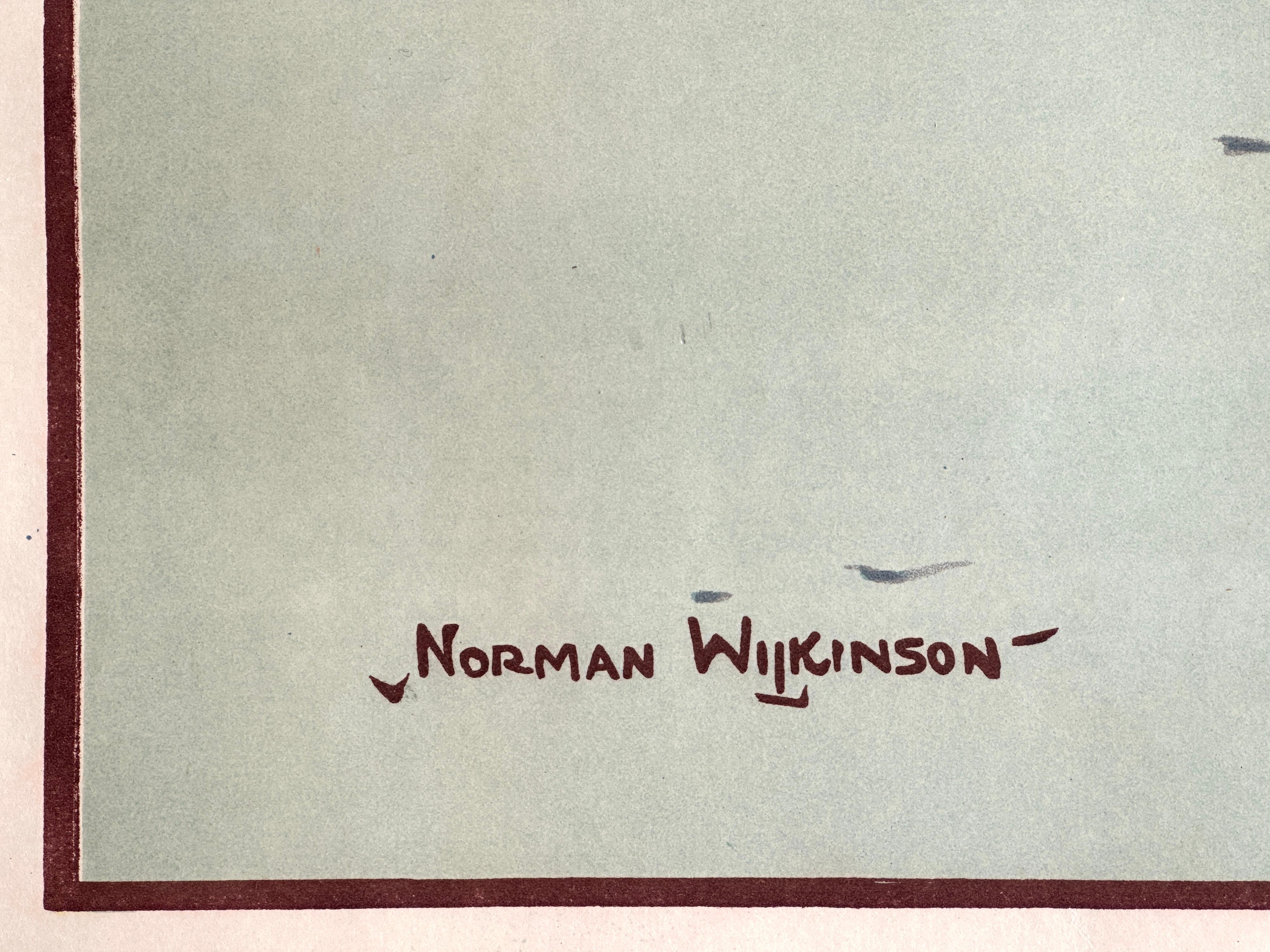 Affiche de voyage originale de la LMS LNER Loch Awe par Norman Wilkinson, années 1930 en vente 5