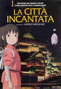 La Città Incantata (Spirited Away), Original Italian Release Poster Italy, 2003
