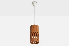 L.O. Nilsson, Lámpara colgante, Pino, Suecia, Años 70