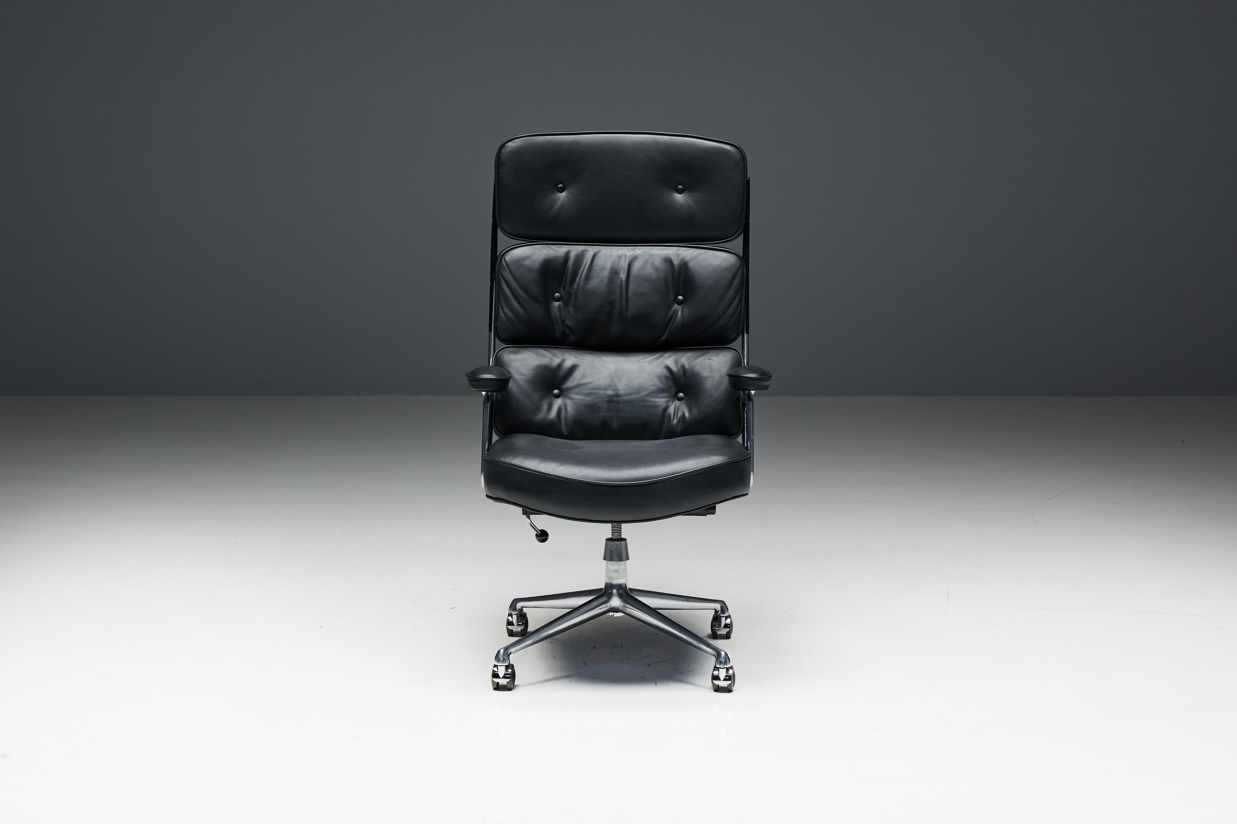 Lobby Desk Chair ES104 by Charles & Ray Eames for Herman Miller, USA, 1960s For Sale 8