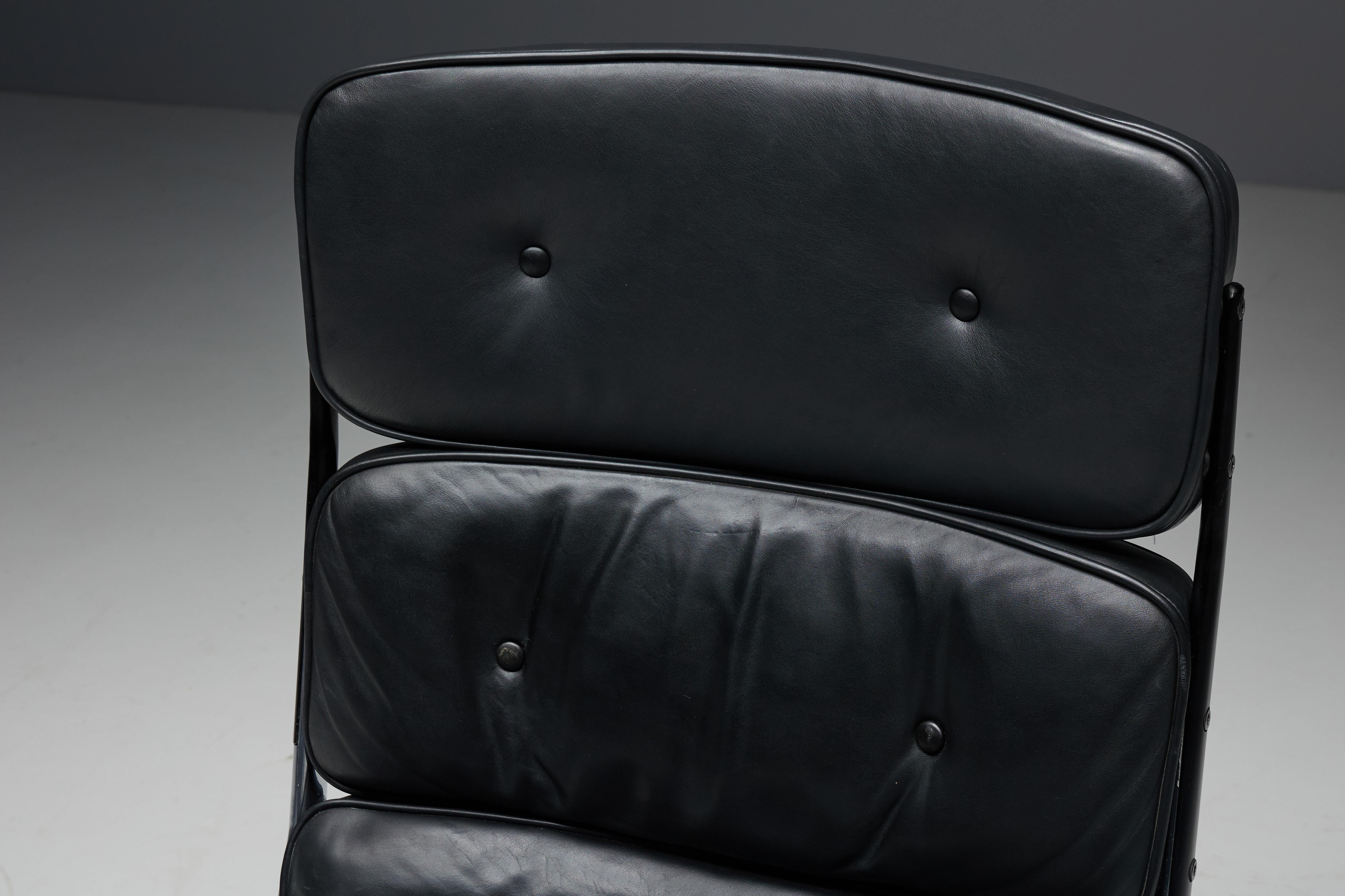 Mid-20th Century Lobby Desk Chair ES104 by Charles & Ray Eames for Herman Miller, USA, 1960s For Sale