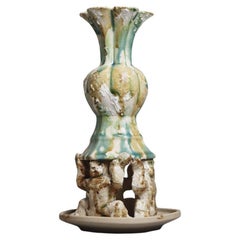 Lobed Ceramic Vessel Hand-Built High-Fired Stoneware by Darren Dai