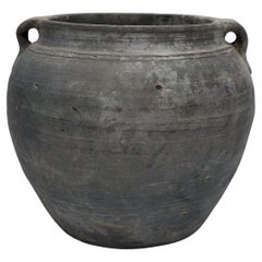 Used Lobed Chinese Pantry Vessel, c. 1900