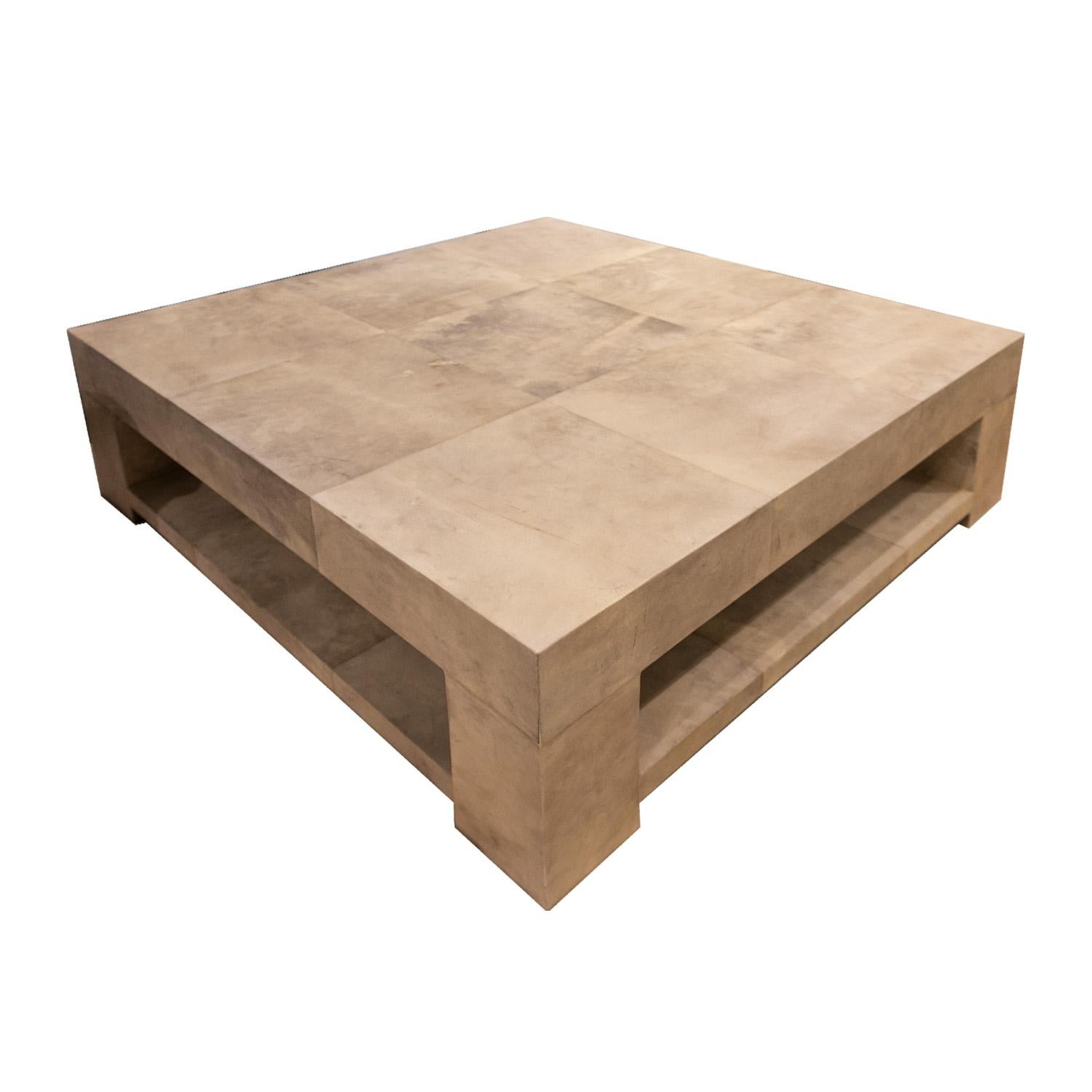 ivory stone coffee table