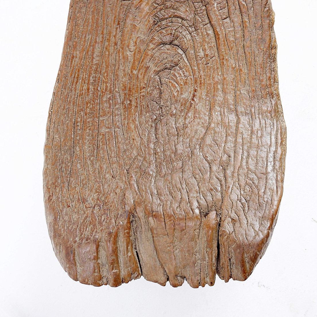 20ième siècle Lobi, tabouret tripode africain en bois du Burkina Faso en vente