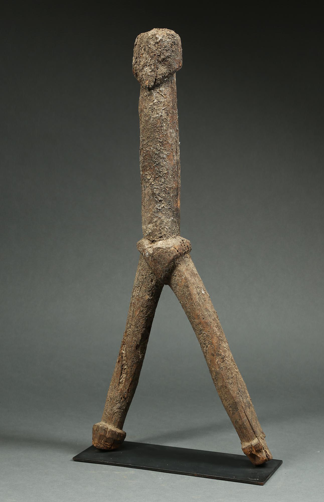 Lobi Dagari Abstract Tribal Ancestral Figure Burkina Faso, Africa In Good Condition In Santa Fe, NM