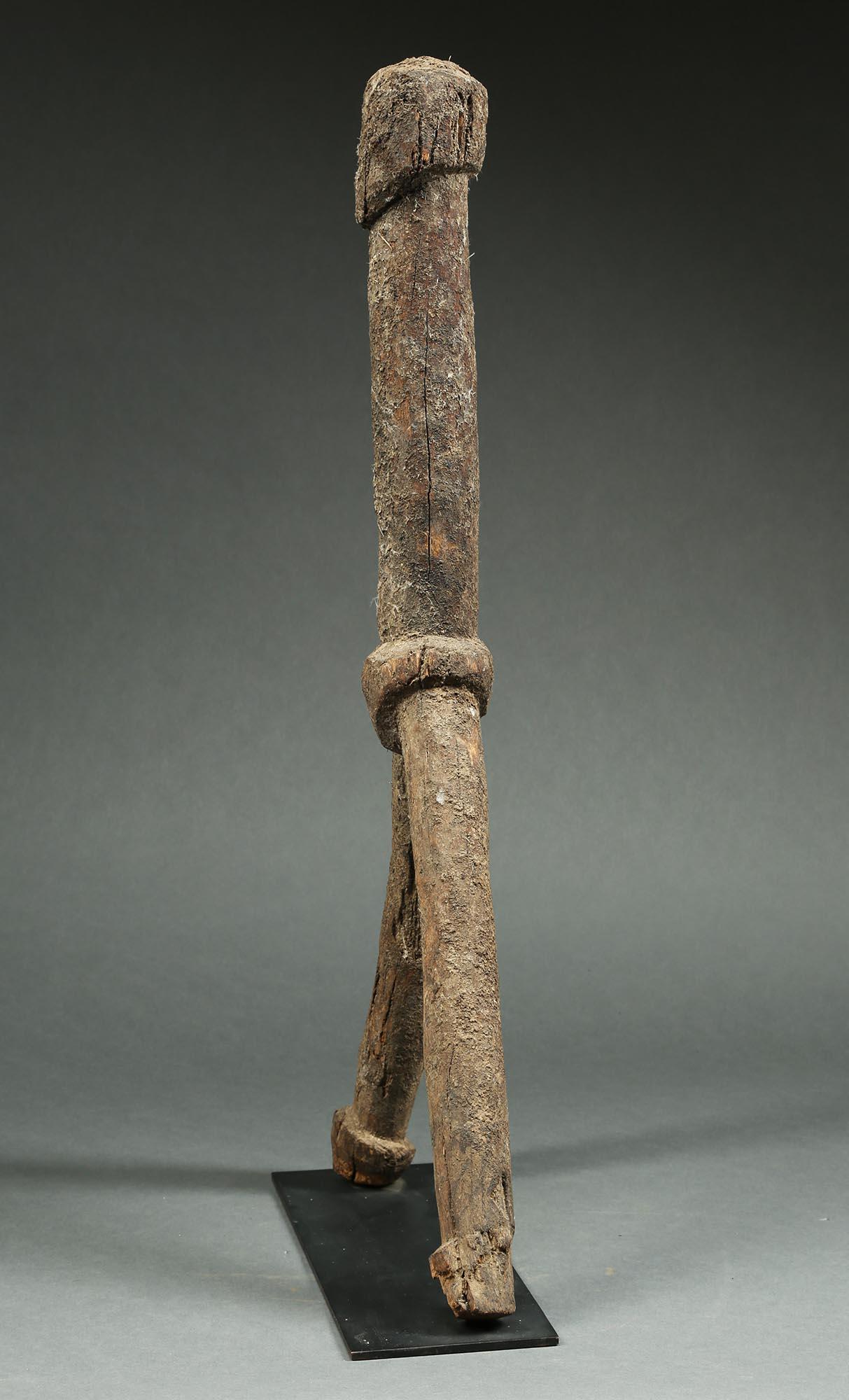 20th Century Lobi Dagari Abstract Tribal Ancestral Figure Burkina Faso, Africa