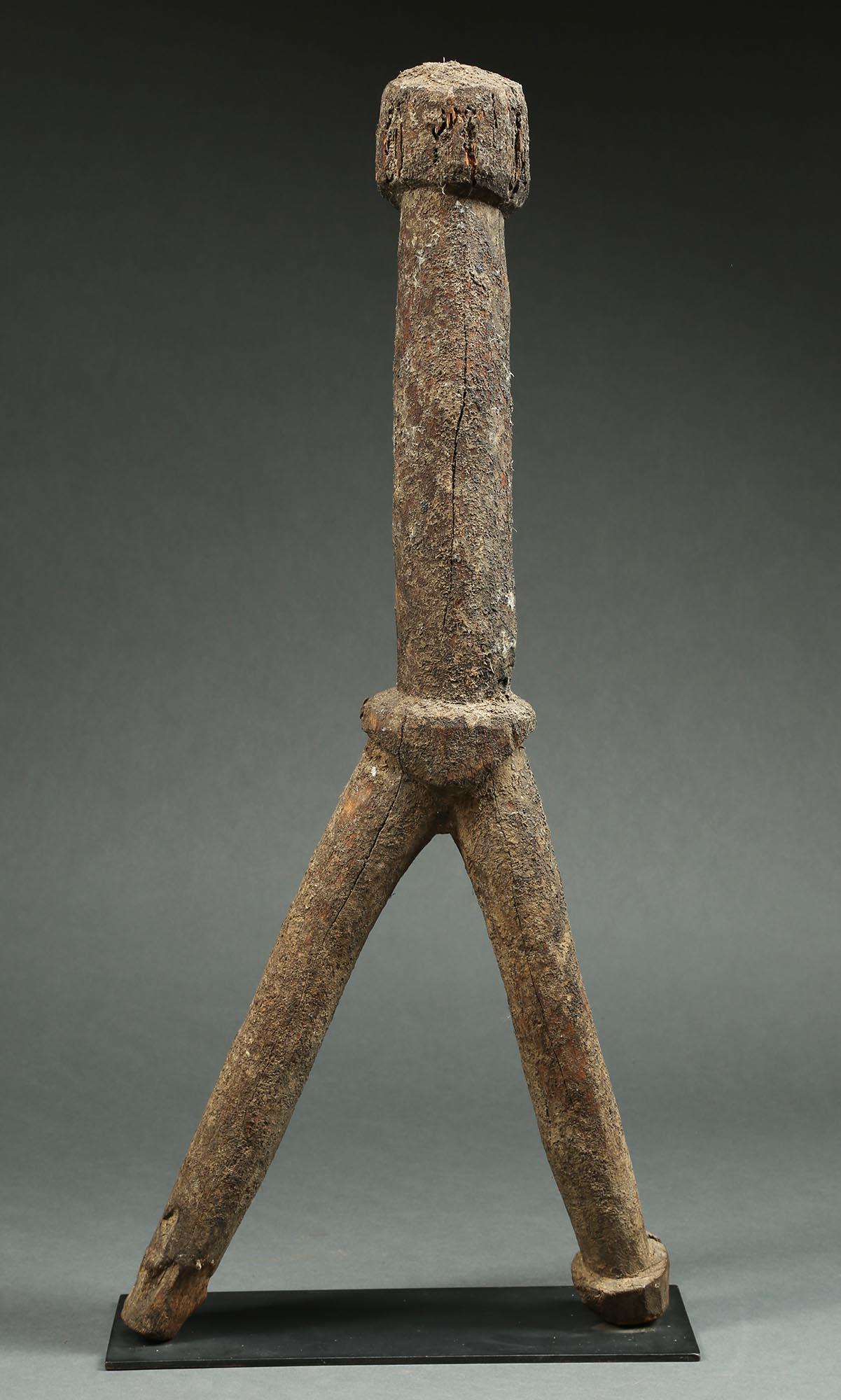 Wood Lobi Dagari Abstract Tribal Ancestral Figure Burkina Faso, Africa