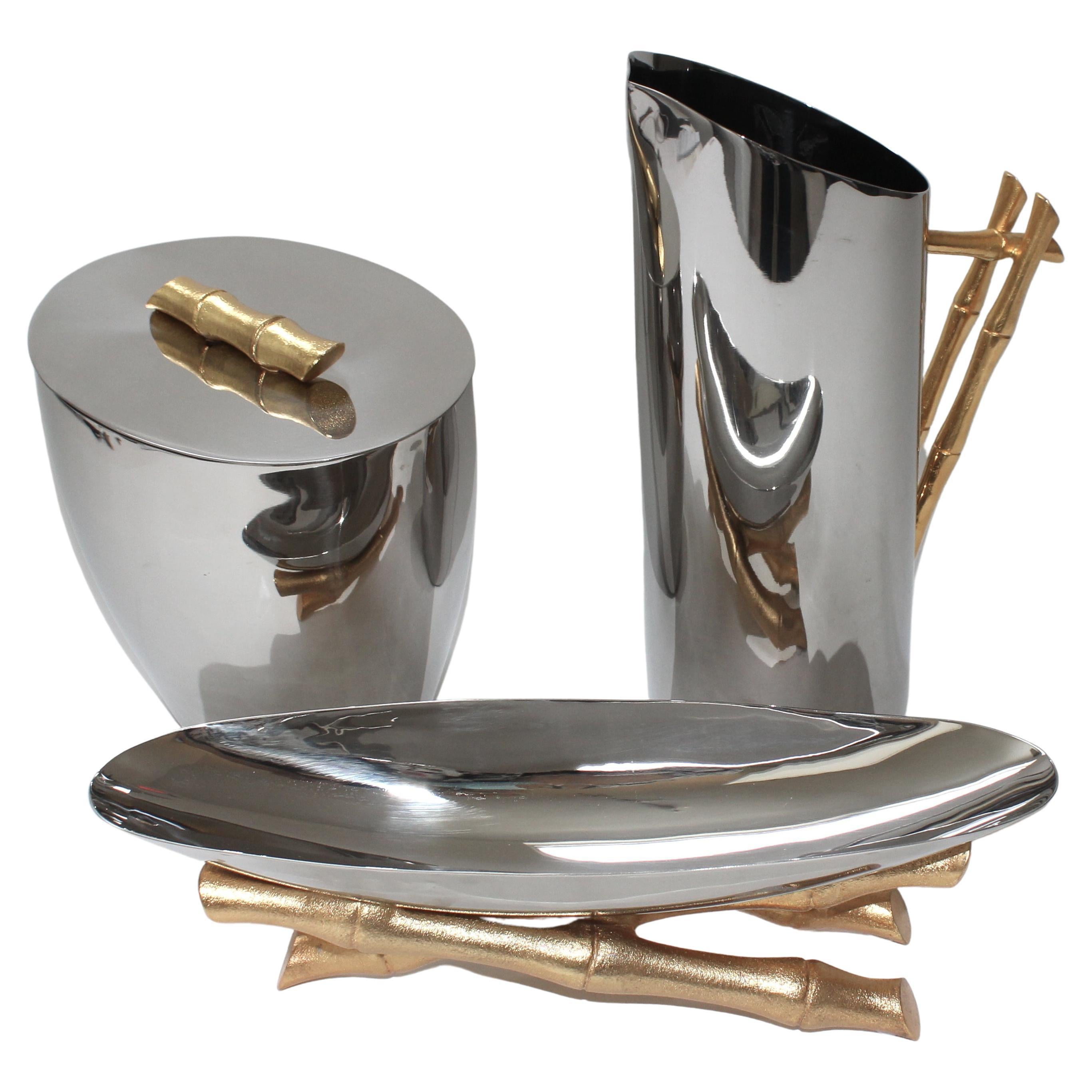 Bar-Set aus Kunstbambus von Objektobjekt im Angebot 9