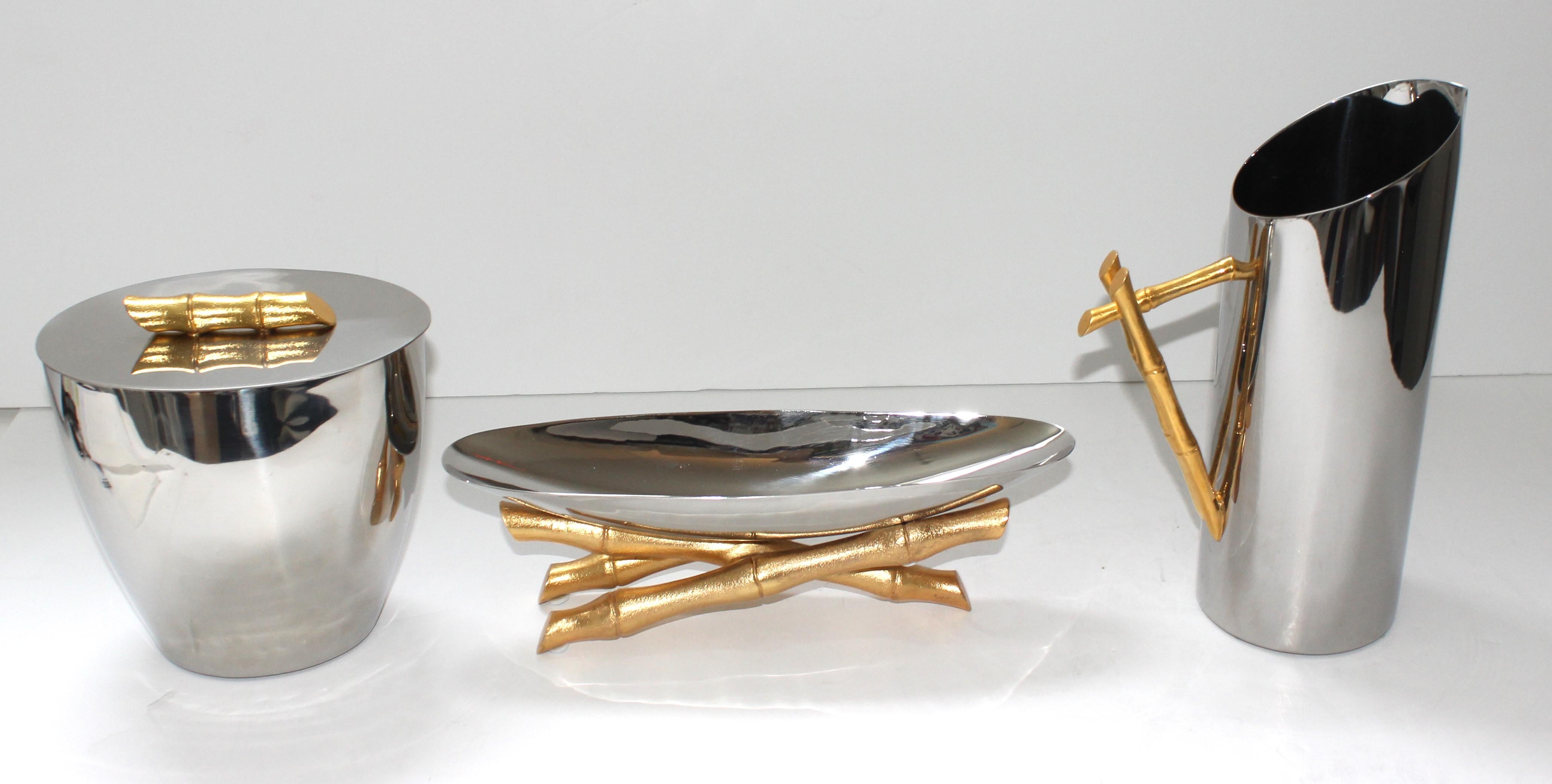Bar-Set aus Kunstbambus von Objektobjekt (20. Jahrhundert) im Angebot