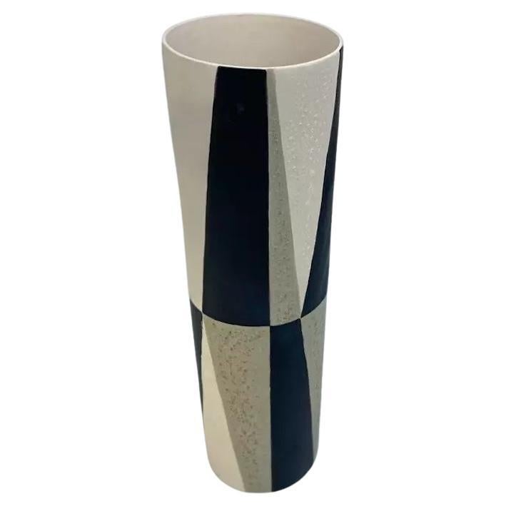 L'objet Monochrome Decorative Ceramic Abstract Vase For Sale