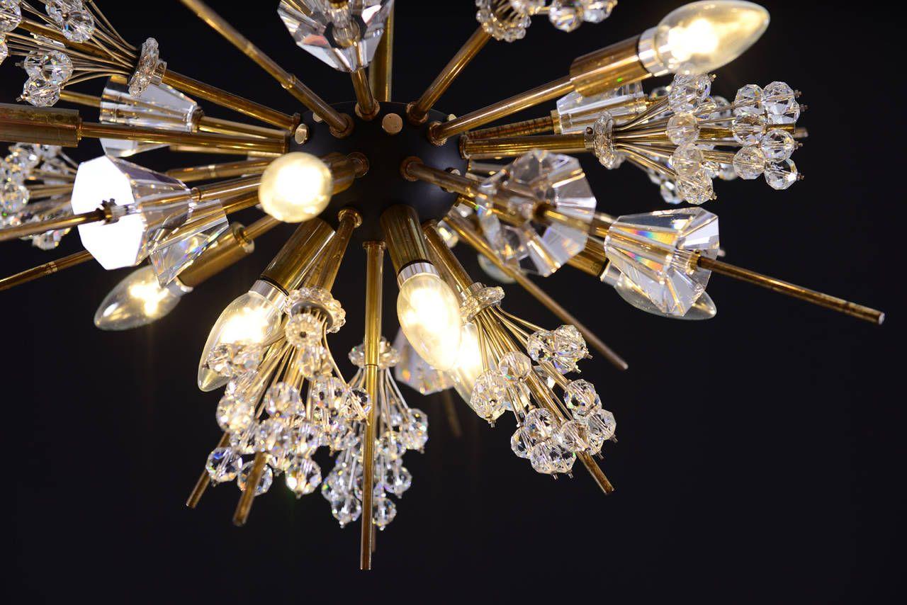 Designed in 1963, by Hans Harald Rather the Metropolitan Chandelier was created as a commission for the Metropolitan Opera in New York. The Lincoln Center commission was ordered to Lobmeyr by the Republic of Austria as a gift in gratitude for the